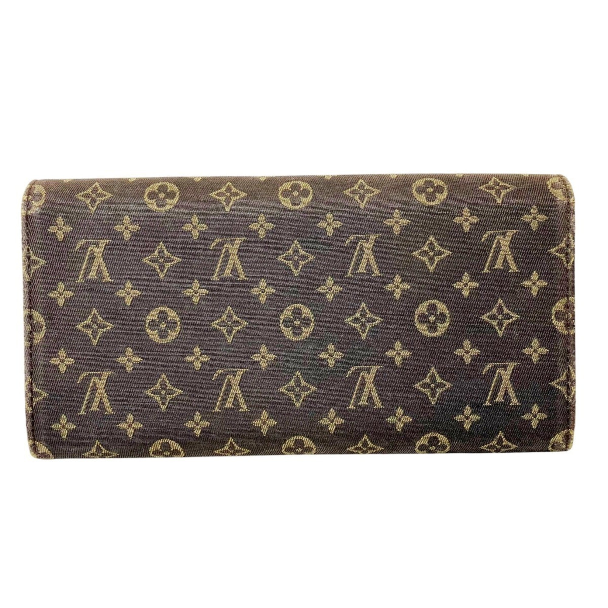 Louis Vuitton Ebene Galle Canvas Coin Purse/Coin Case (Pre-Owned)