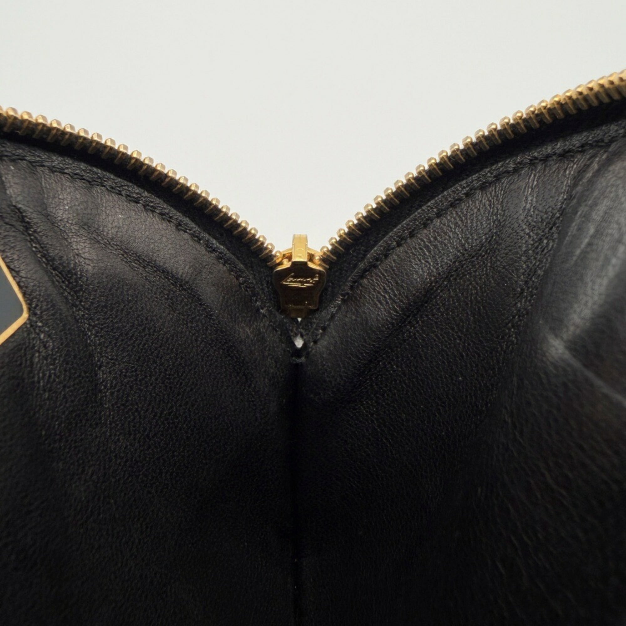 Prada Saffiano Black Nappa Leather Saffiano Coin Purse/Coin Case (Pre-Owned)