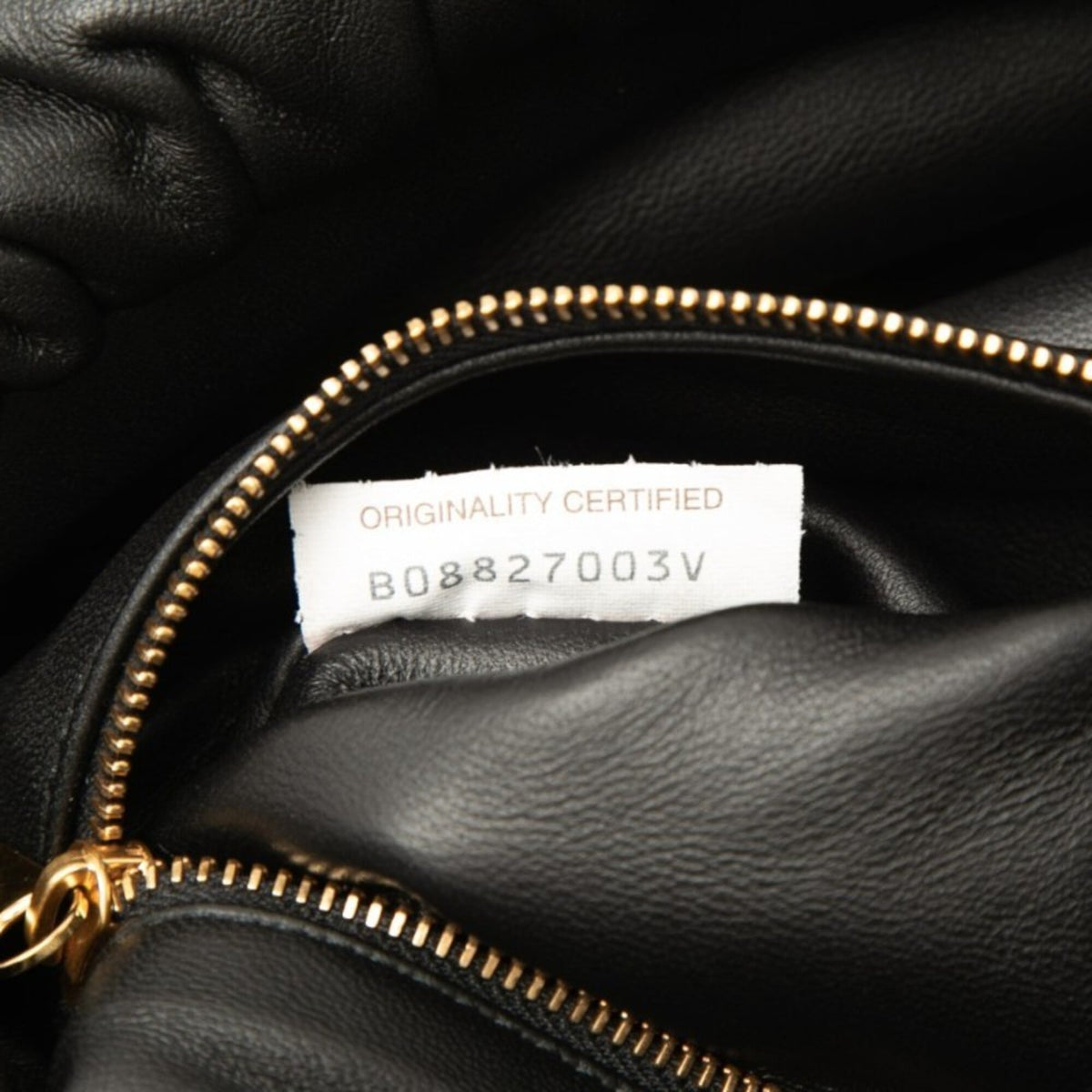 Bottega Veneta Black Leather Fanny Pack Sling Bag (Pre-Owned)
