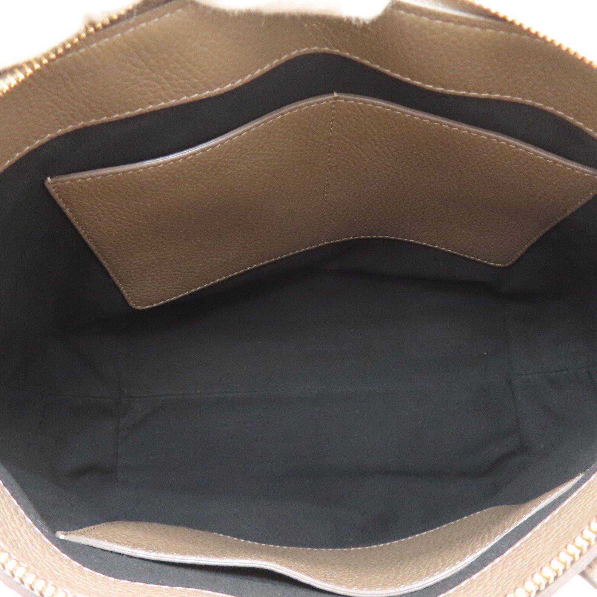 Jimmy Choo Grayish Leather Handbag (Pre-Owned)