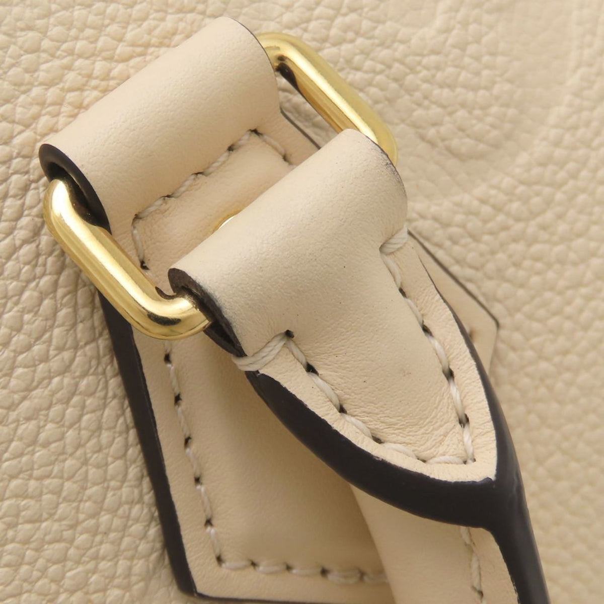 Louis Vuitton Cream Monogram Empreinte Handbag (Pre-Owned)