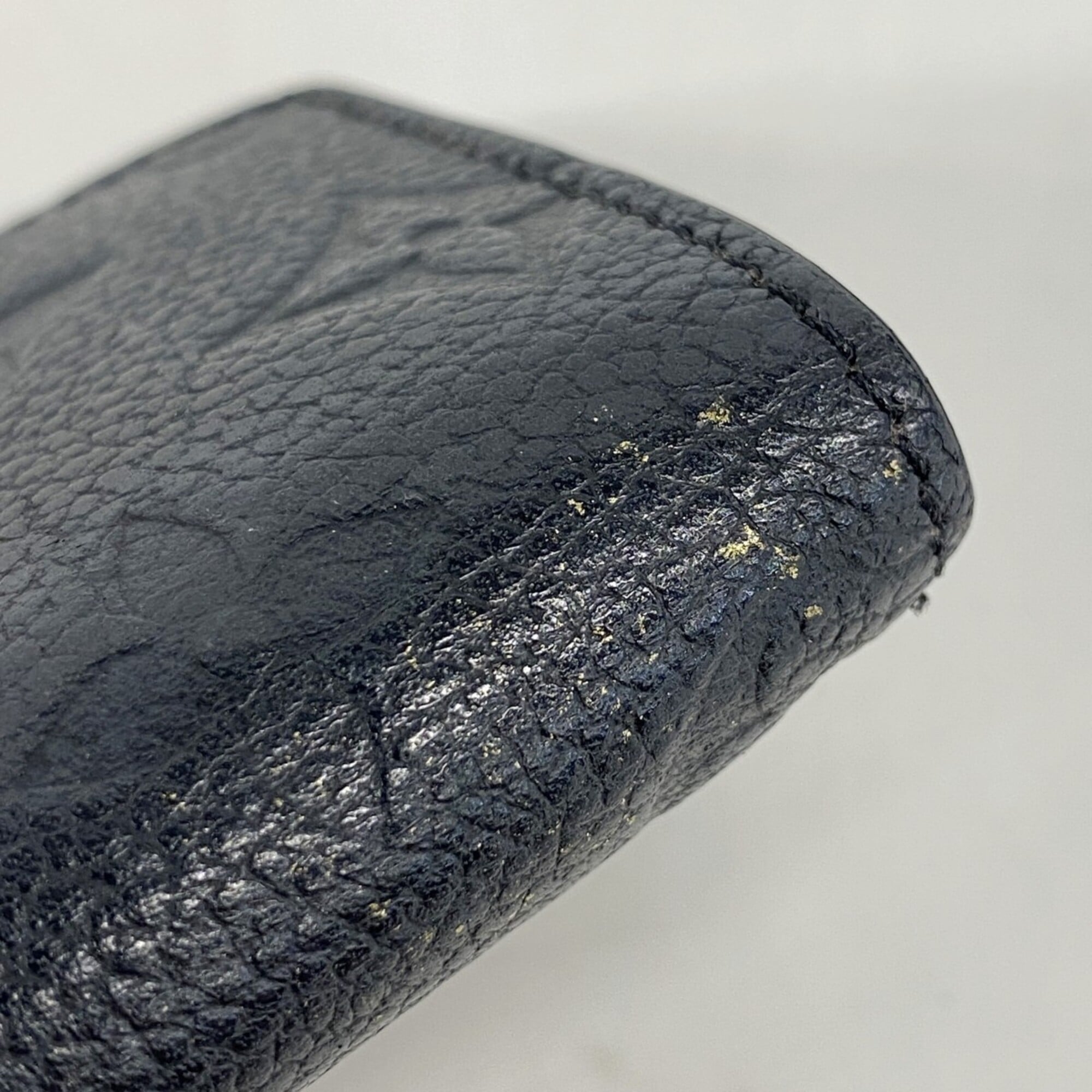 Louis Vuitton Noir Wallet (Tri-Fold) (Pre-Owned)