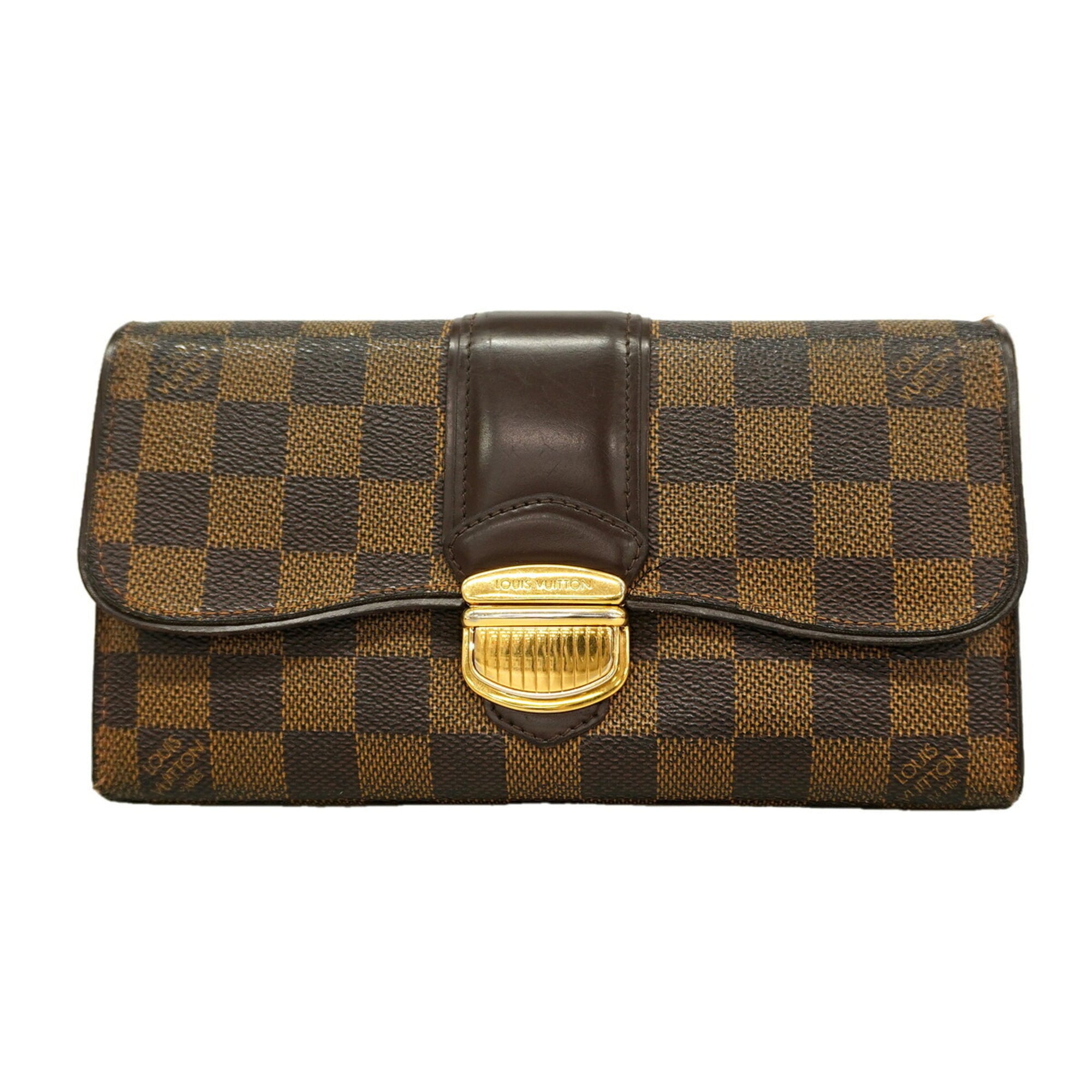 Louis Vuitton Ebene Long Wallet (Bi-Fold) (Pre-Owned)