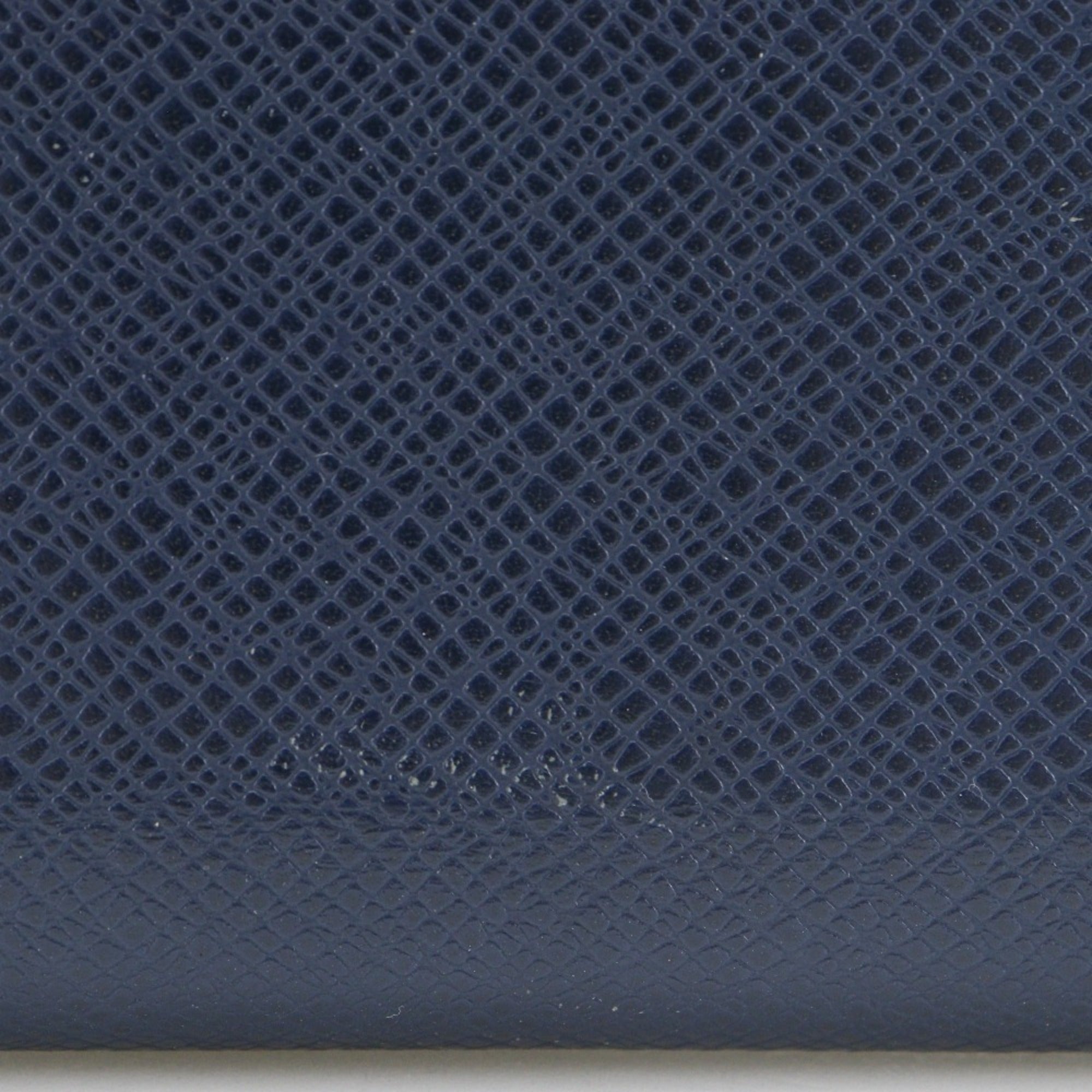 Louis Vuitton Taiga Navy Ocean Taiga Leather Long Wallet (Bi-Fold) (Pre-Owned)