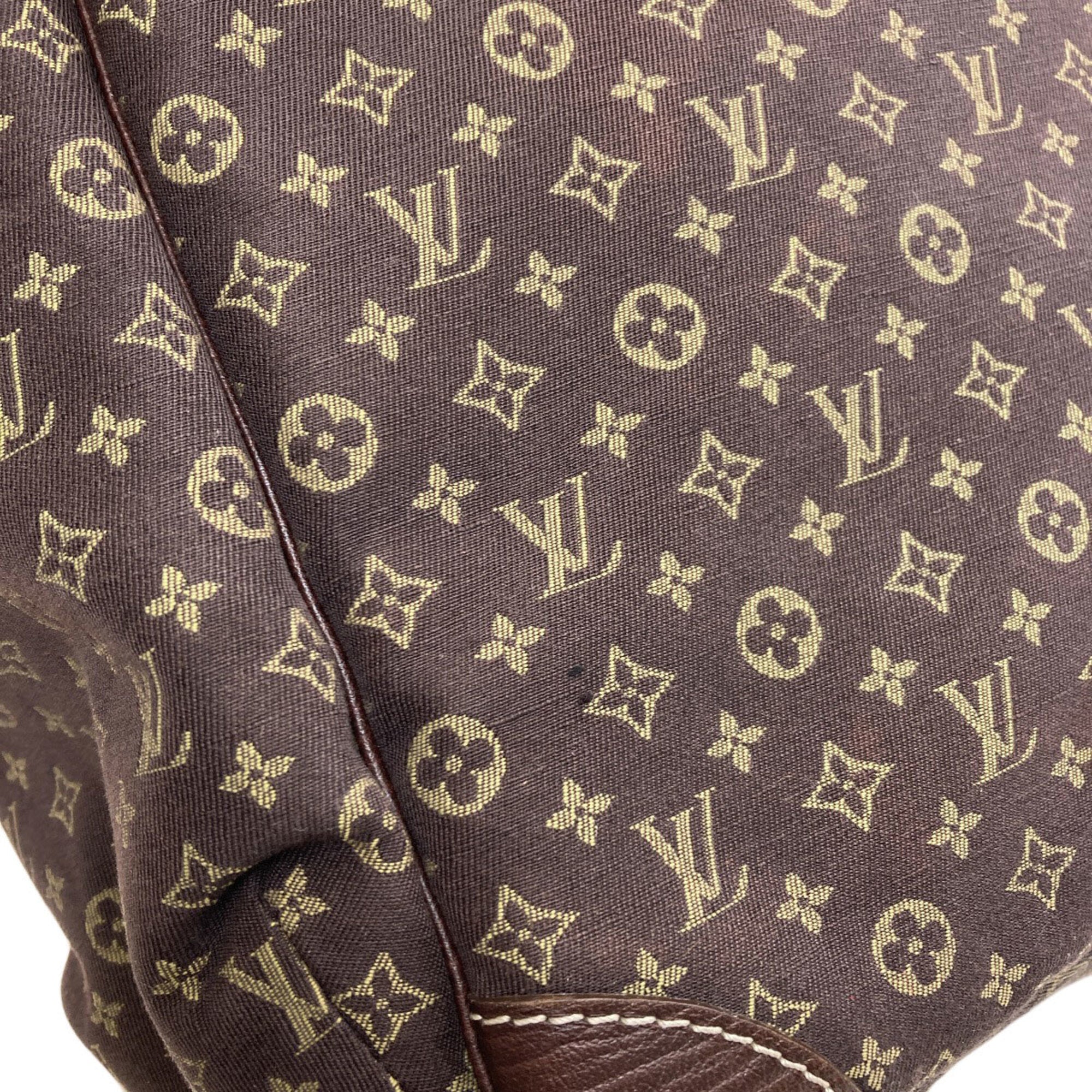 Louis Vuitton Monogram Mini Lin Ebene Monogram Mini Lin Tote Bag (Pre-Owned)