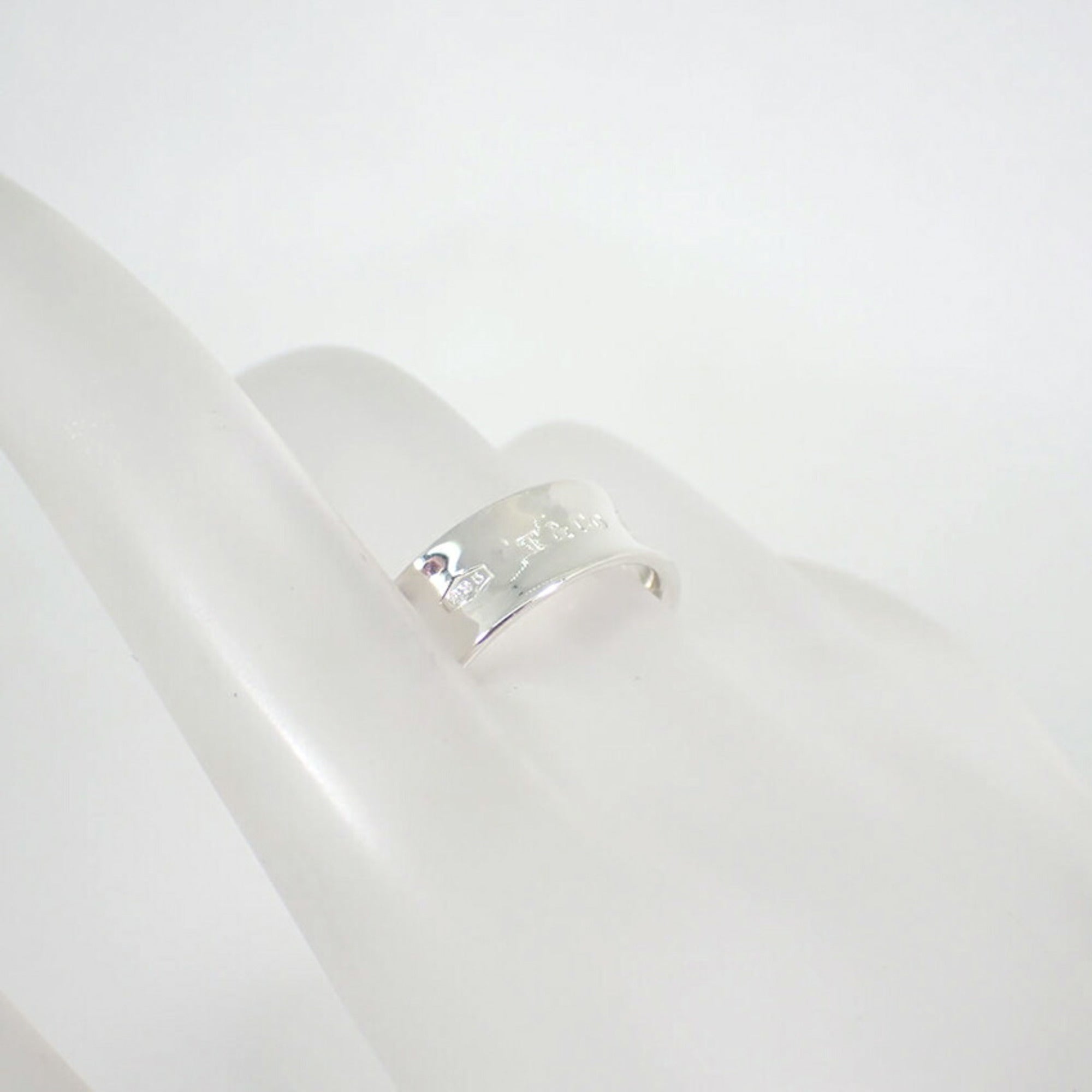 Tiffany Sterling Silver 925 Band Ring (Pre-Owned)