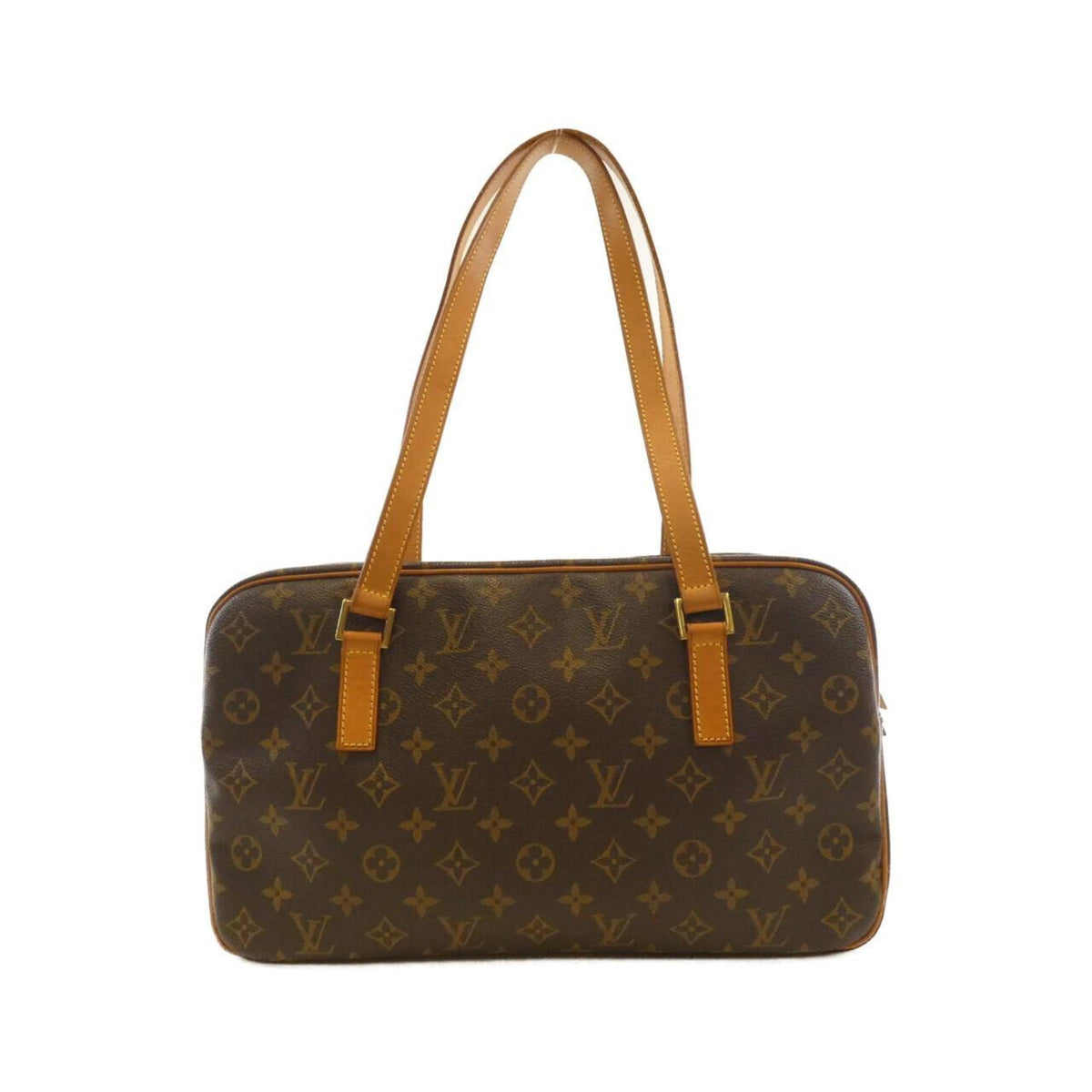 Louis Vuitton Brown Coated Canvas Shoulder Bag (Pre-Owned)