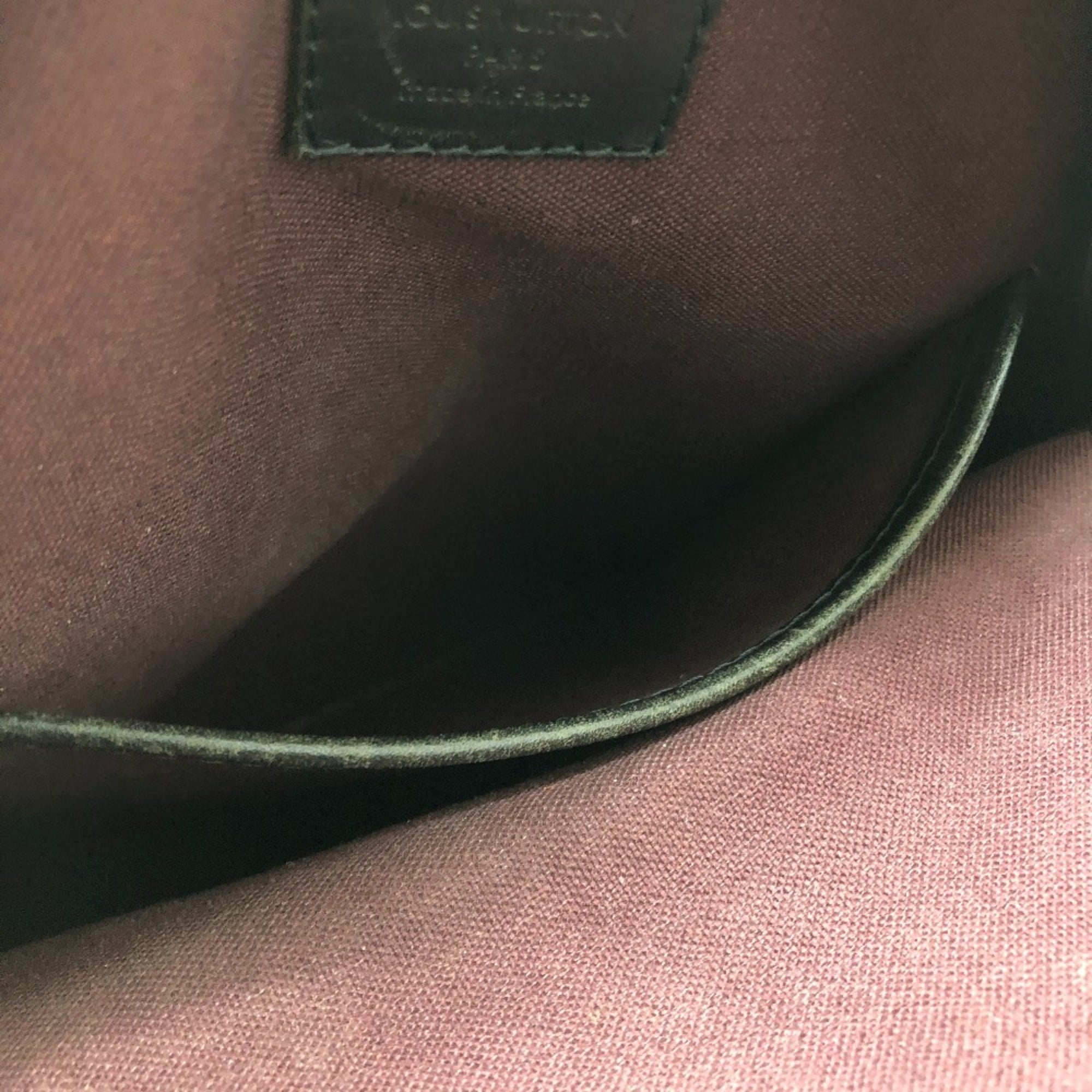 Louis Vuitton Black Brown Monogram Canvas Shoulder Bag (Pre-Owned)