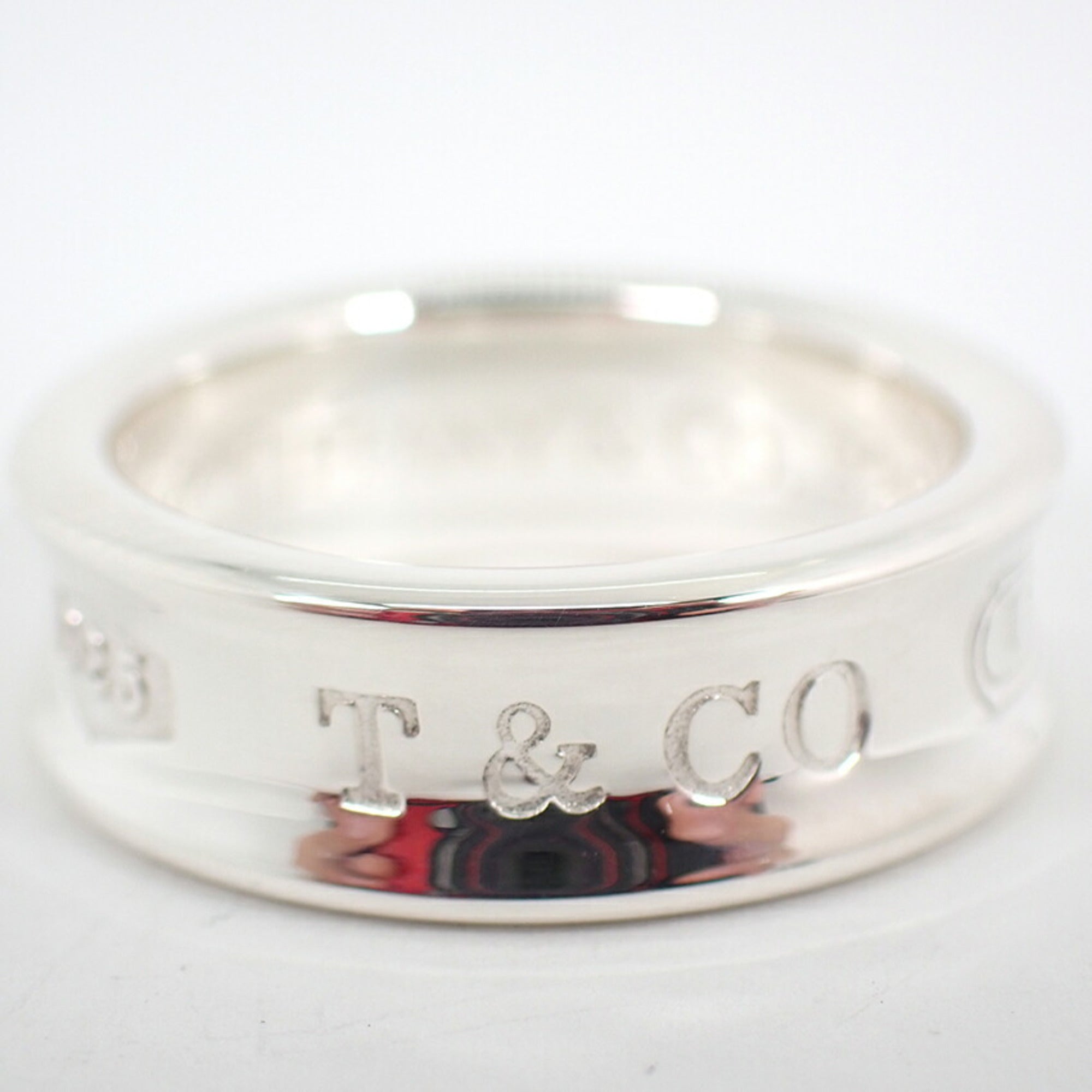Tiffany Sterling Silver 925 Band Ring (Pre-Owned)