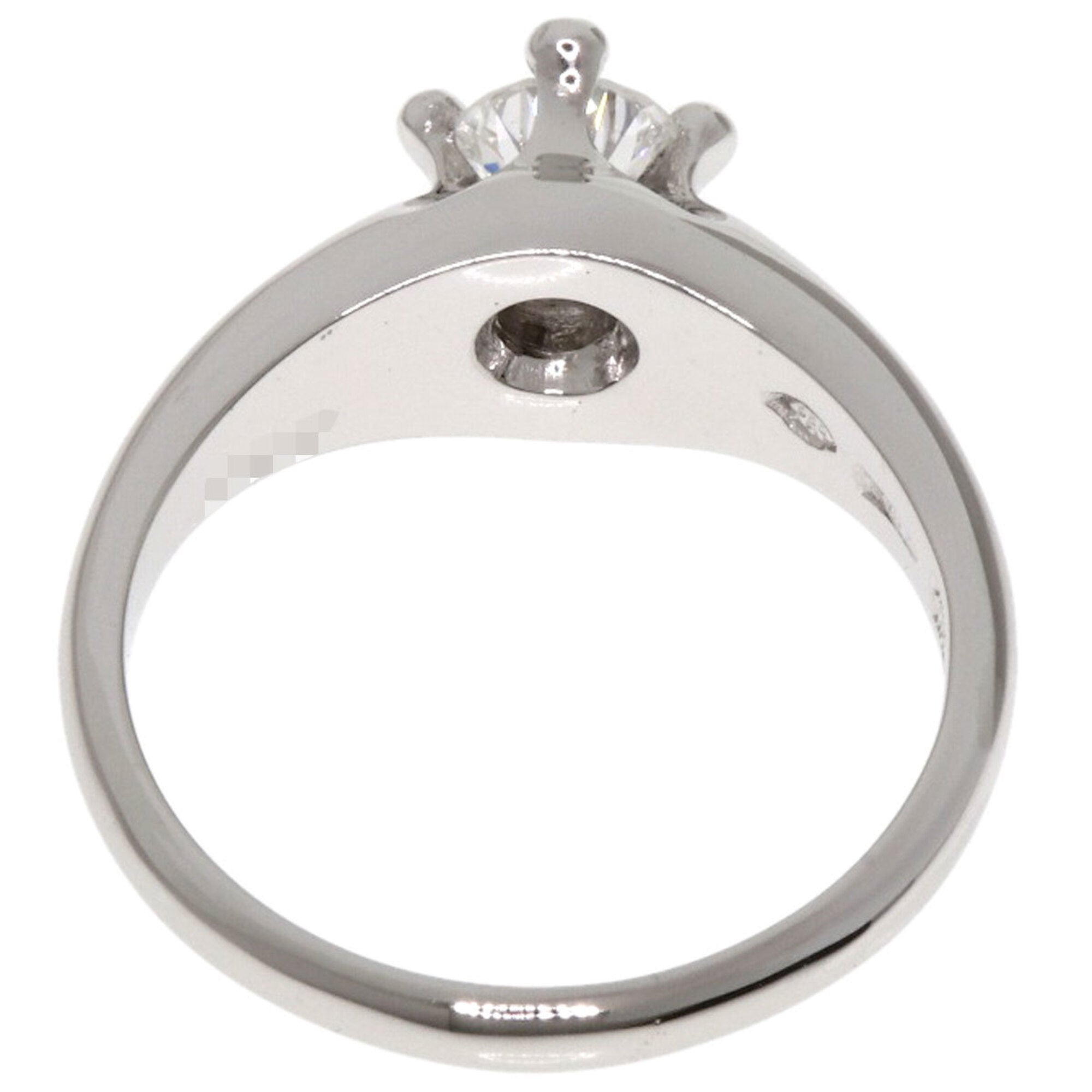 Bvlgari Platinum Platinum 950 Band Ring (Pre-Owned)