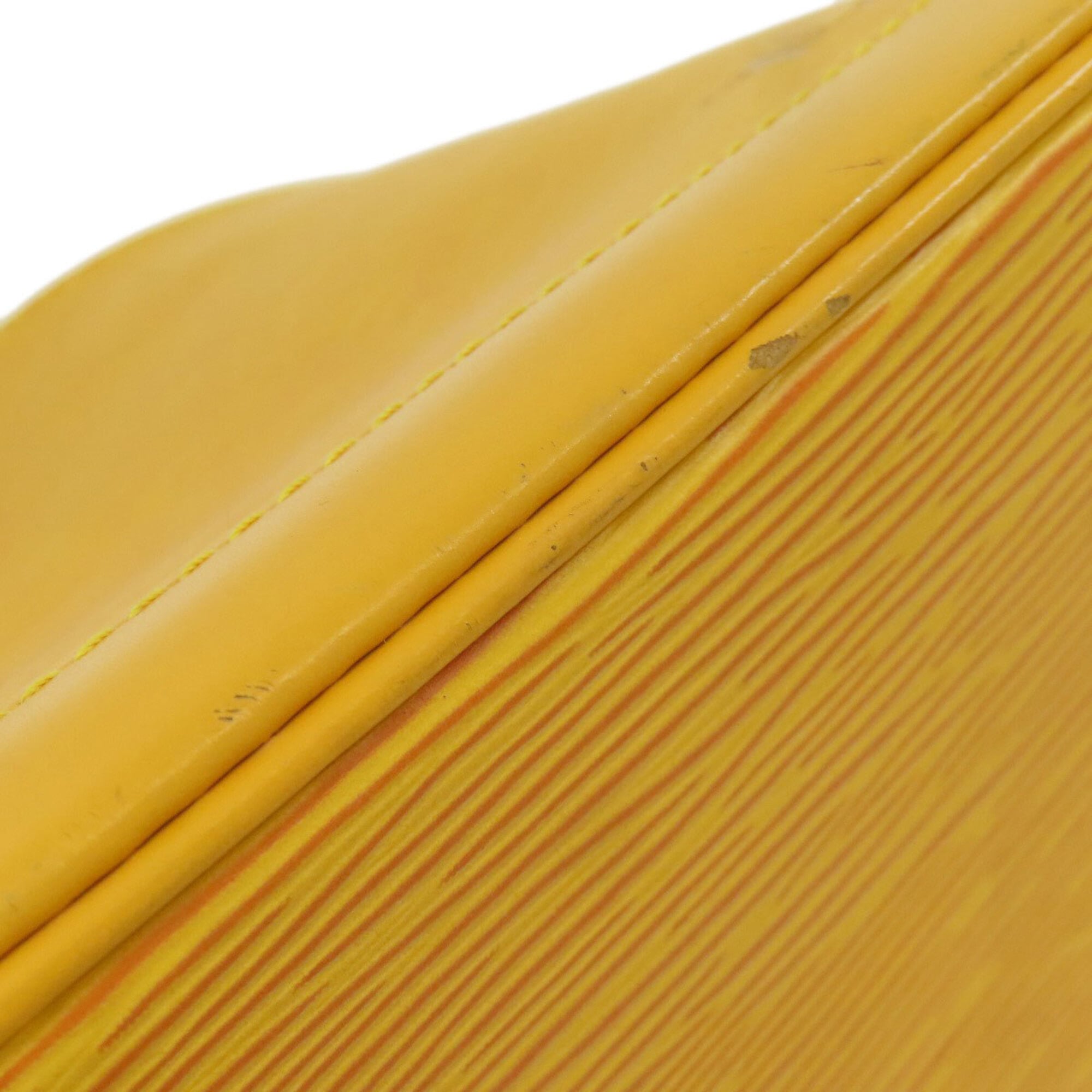 Louis Vuitton Yellow Epi Leather Handbag (Pre-Owned)
