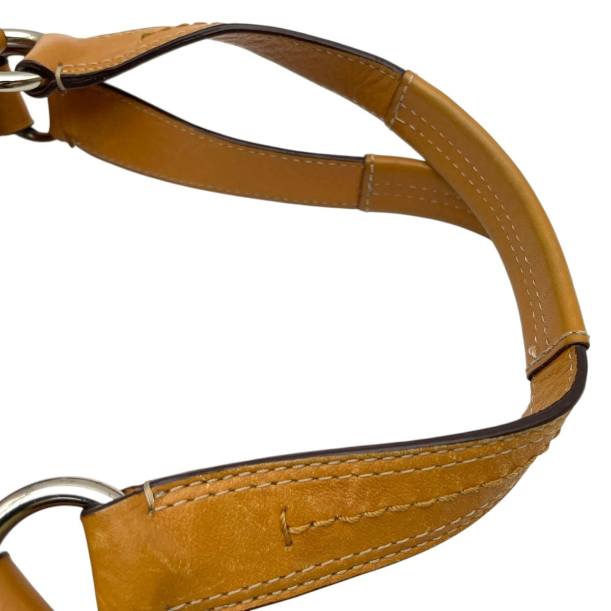 Coach Brown Camel Leather Handbag Shoulder Bag (Pre-Owned)