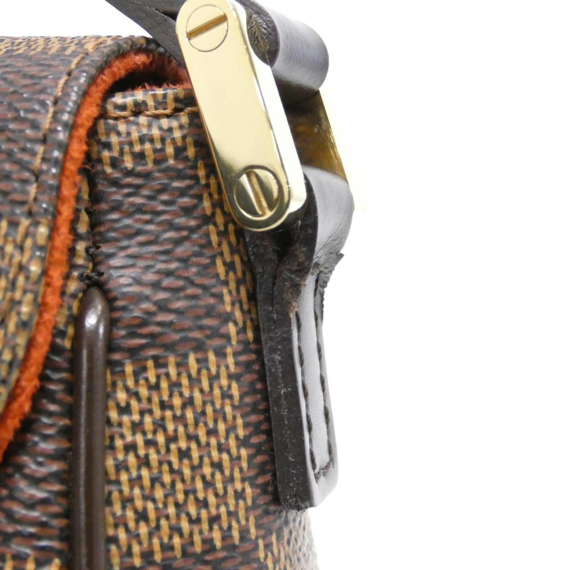 Louis Vuitton Ebene Coated Canvas Shoulder Bag (Pre-Owned)