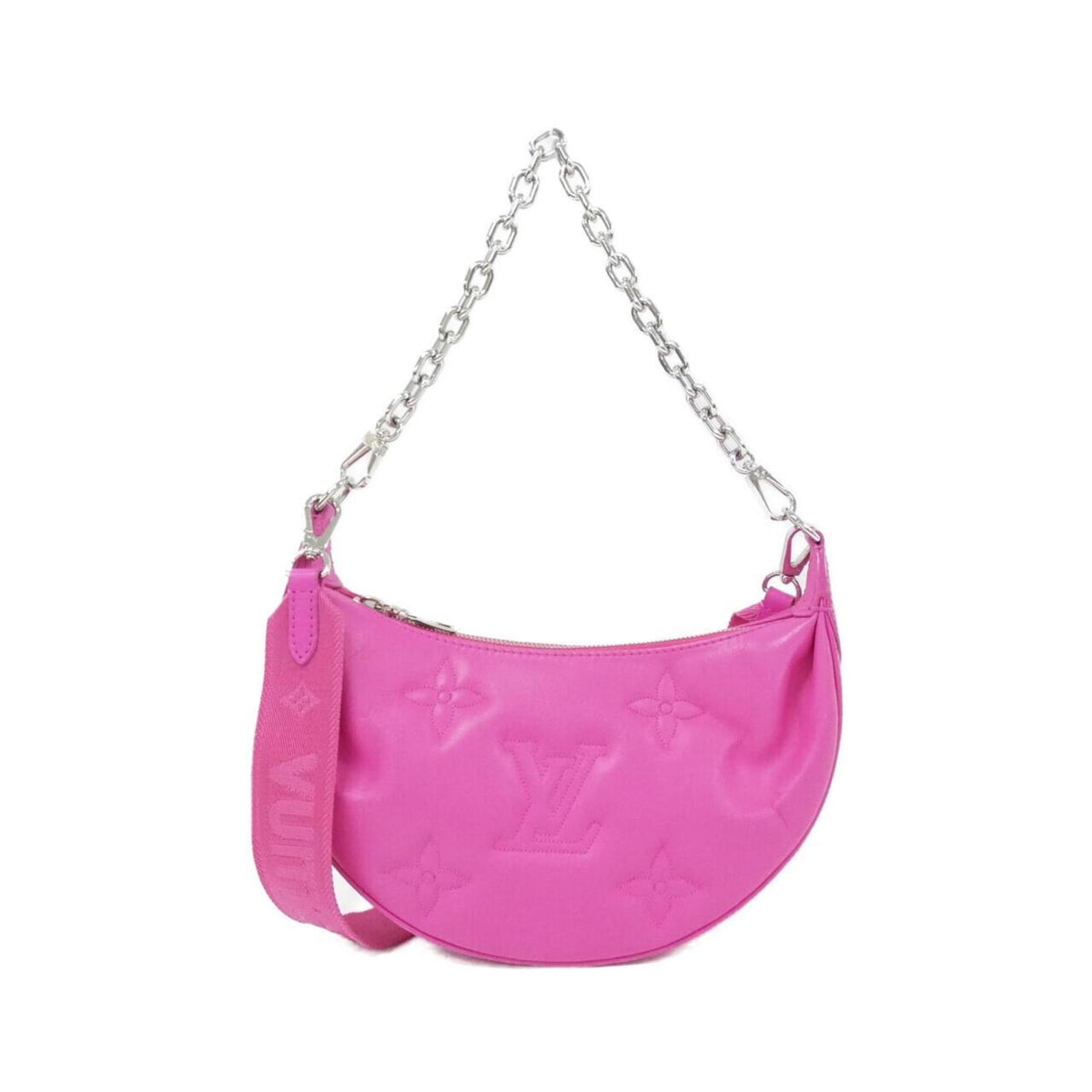 Louis Vuitton Pink Leather Shoulder Bag (Pre-Owned)