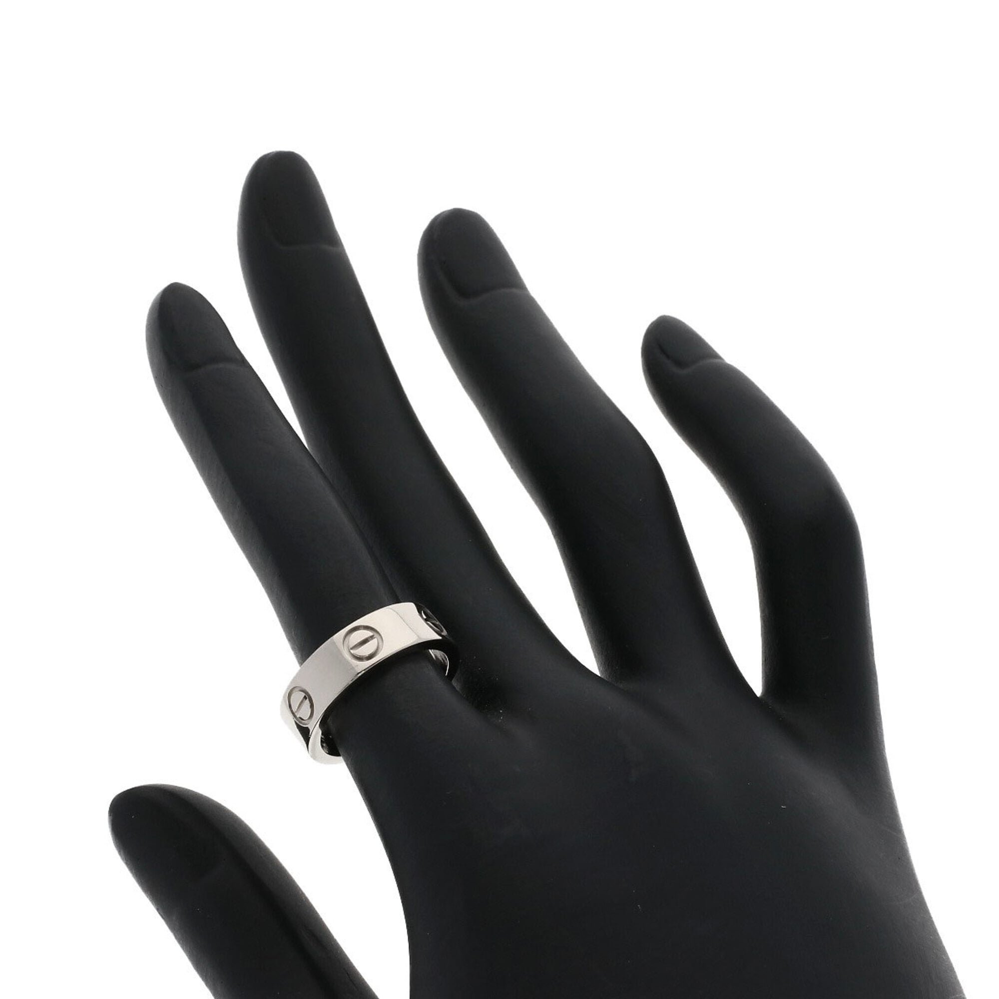 Cartier Love White Gold (18K) Band Ring (Pre-Owned)