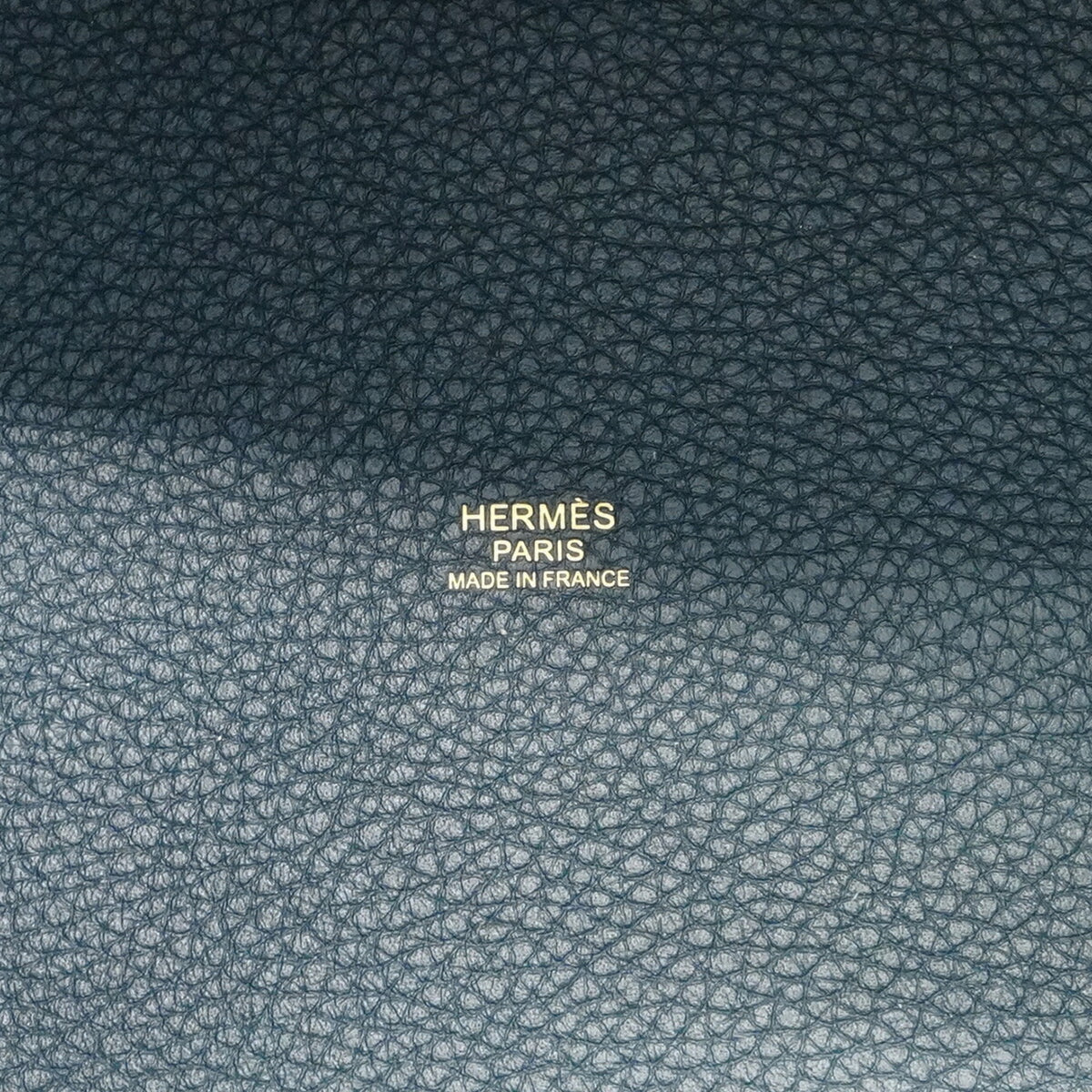 Hermes Green Taurillon Clemence Leather Handbag (Pre-Owned)