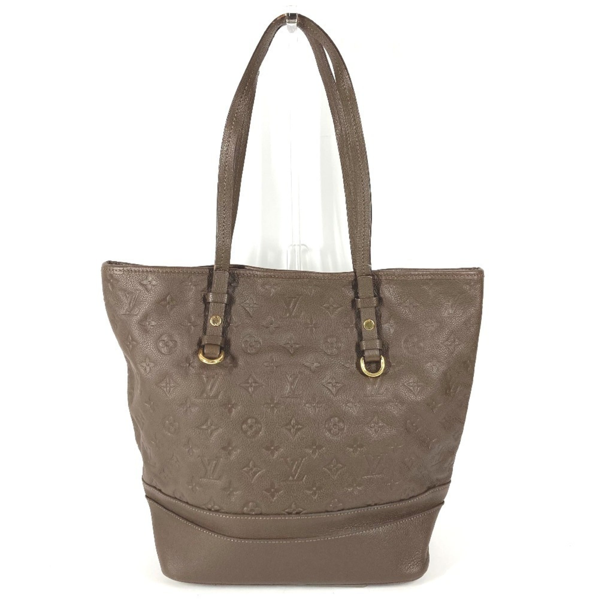 Louis Vuitton Brown Monogram Empreinte Leather Handbag Shoulder Bag Tote Bag (Pre-Owned)
