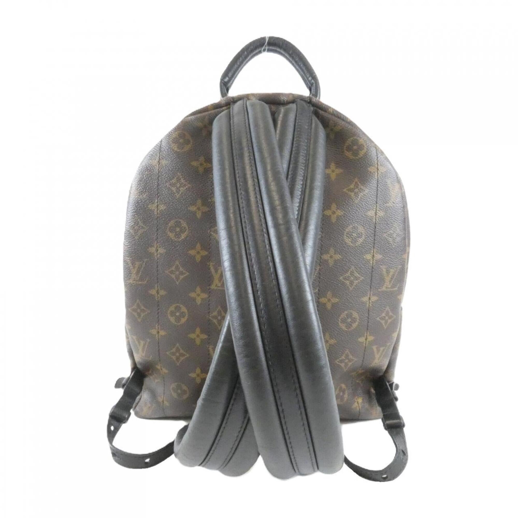 Louis Vuitton Monogram Marron Coated Canvas Backpack (Pre-Owned)