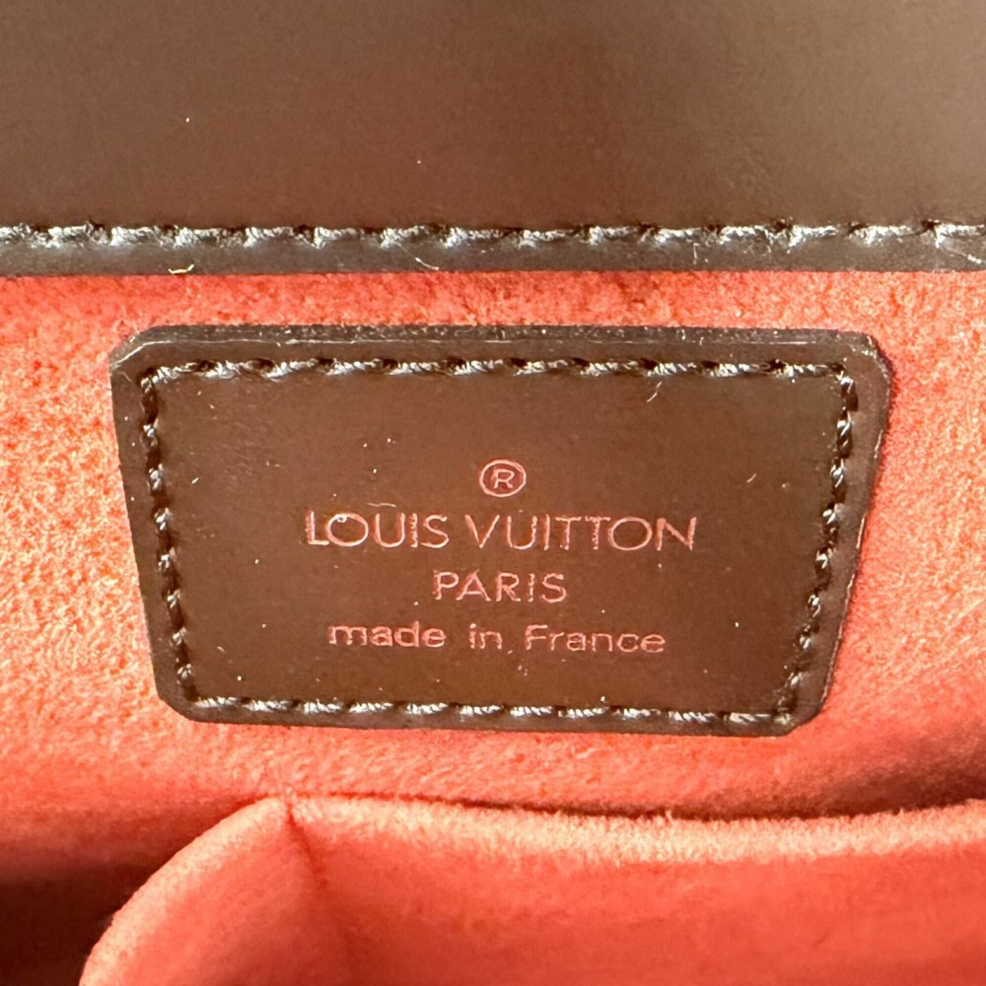 Louis Vuitton Brown Damier Canvas Damier Canvas Handbag (Pre-Owned)