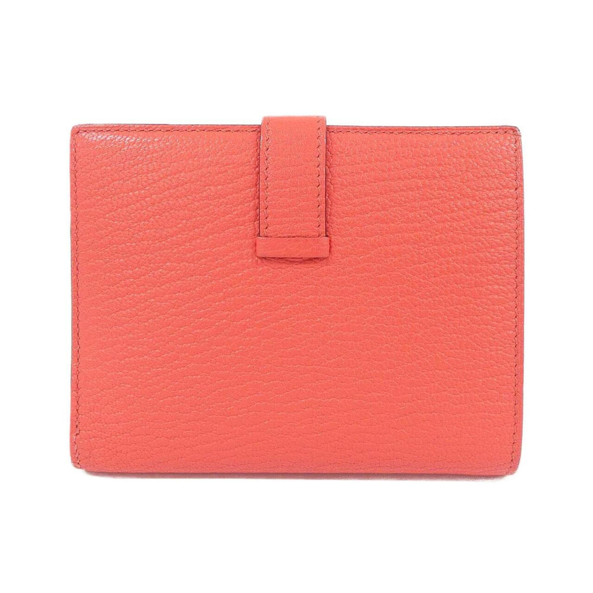 Hermes Pink Chevre Leather Wallet (Bi-Fold) (Pre-Owned)