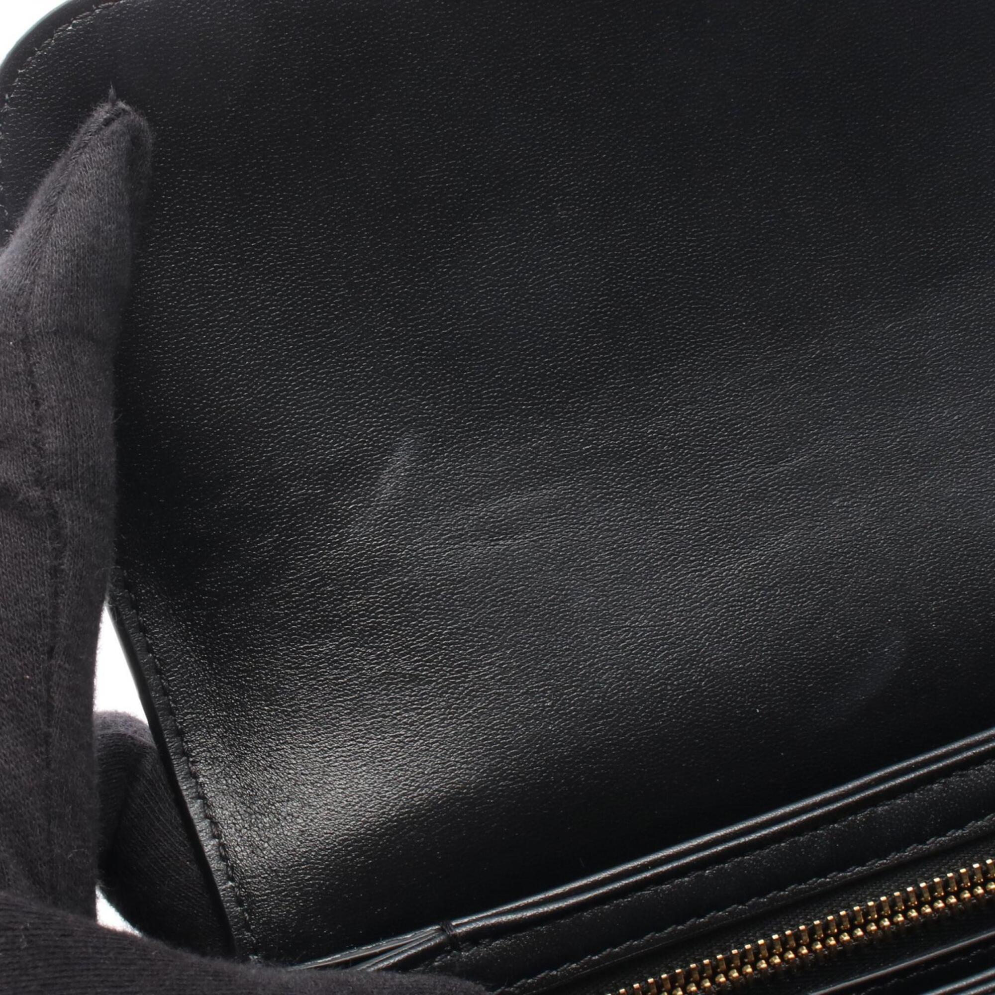 Celine Black Leather Handbag Shoulder Bag (Pre-Owned)
