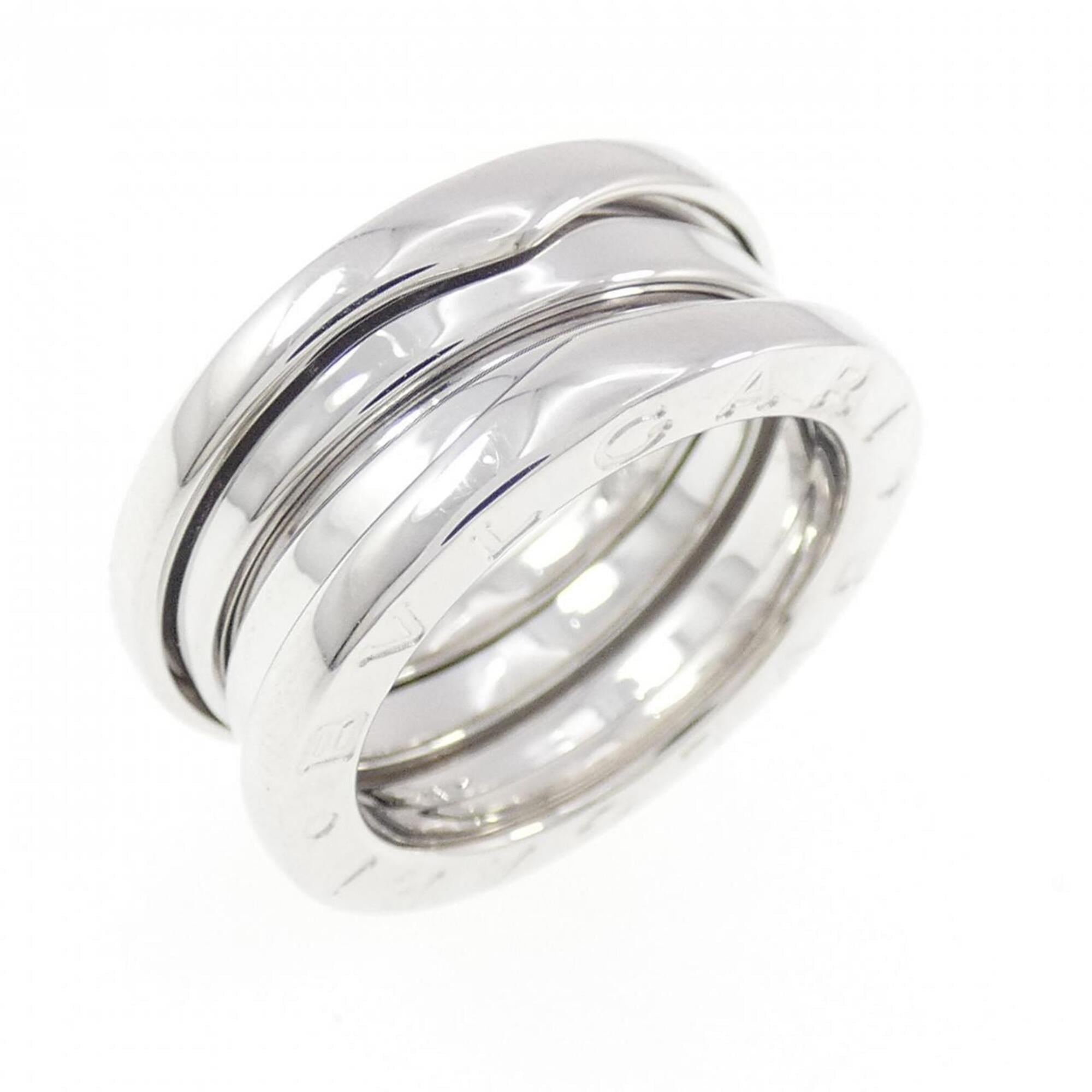 Bvlgari Silver White Gold (18K) Band Ring (Pre-Owned)