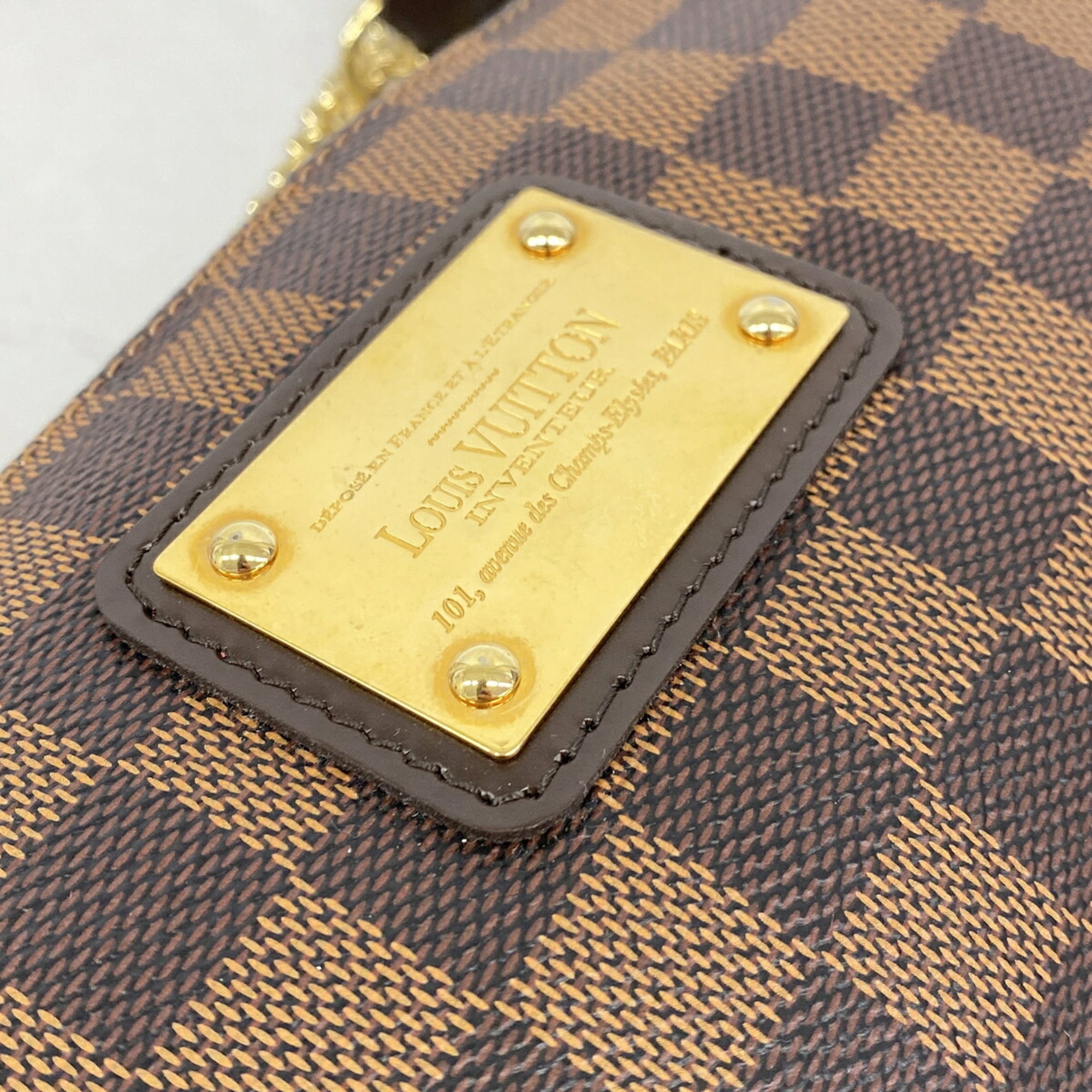 Louis Vuitton Ebene Handbag (Pre-Owned)
