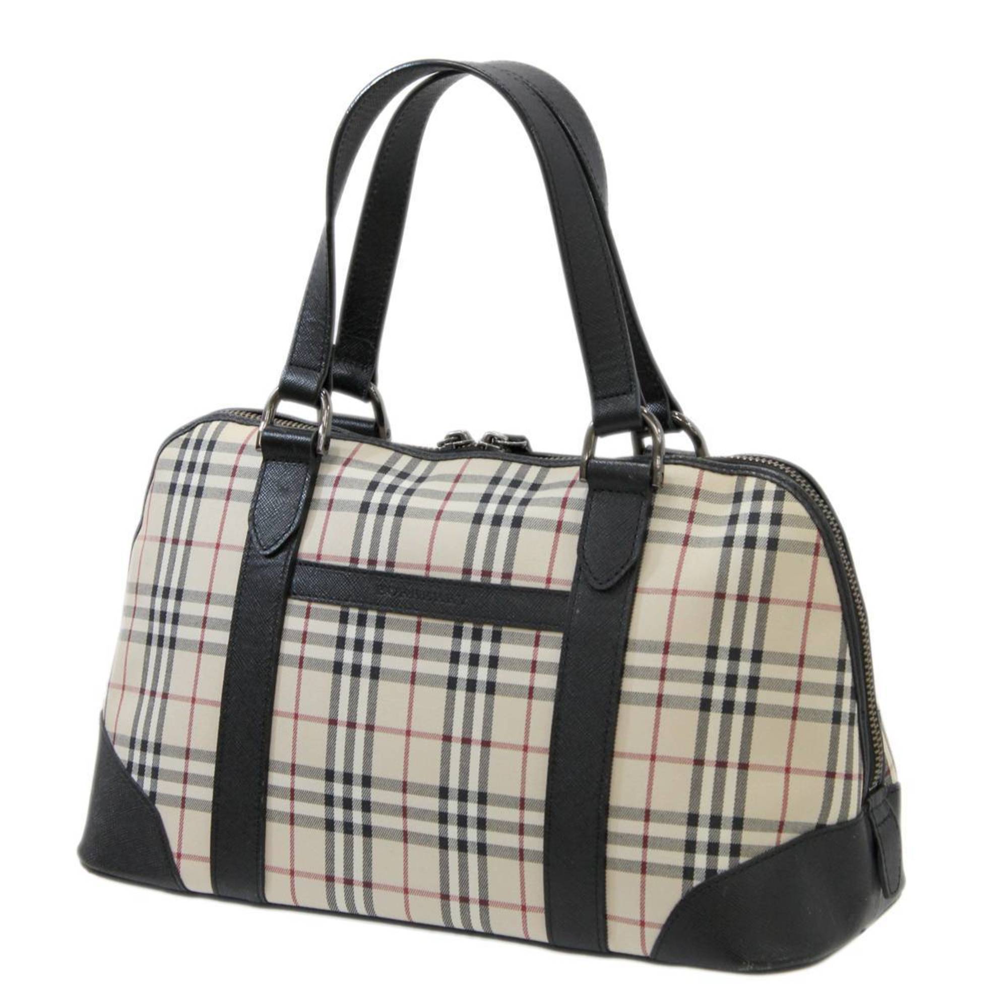 Burberry Multi-Color Canvas Handbag (Pre-Owned)