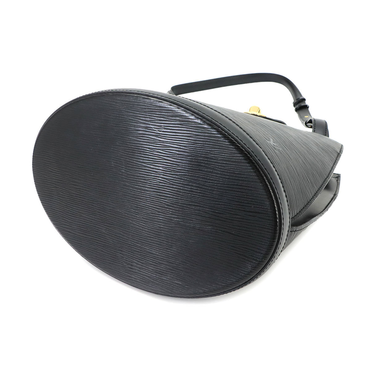 Louis Vuitton Epi Noir Epi Leather Handbag Shoulder Bag (Pre-Owned)