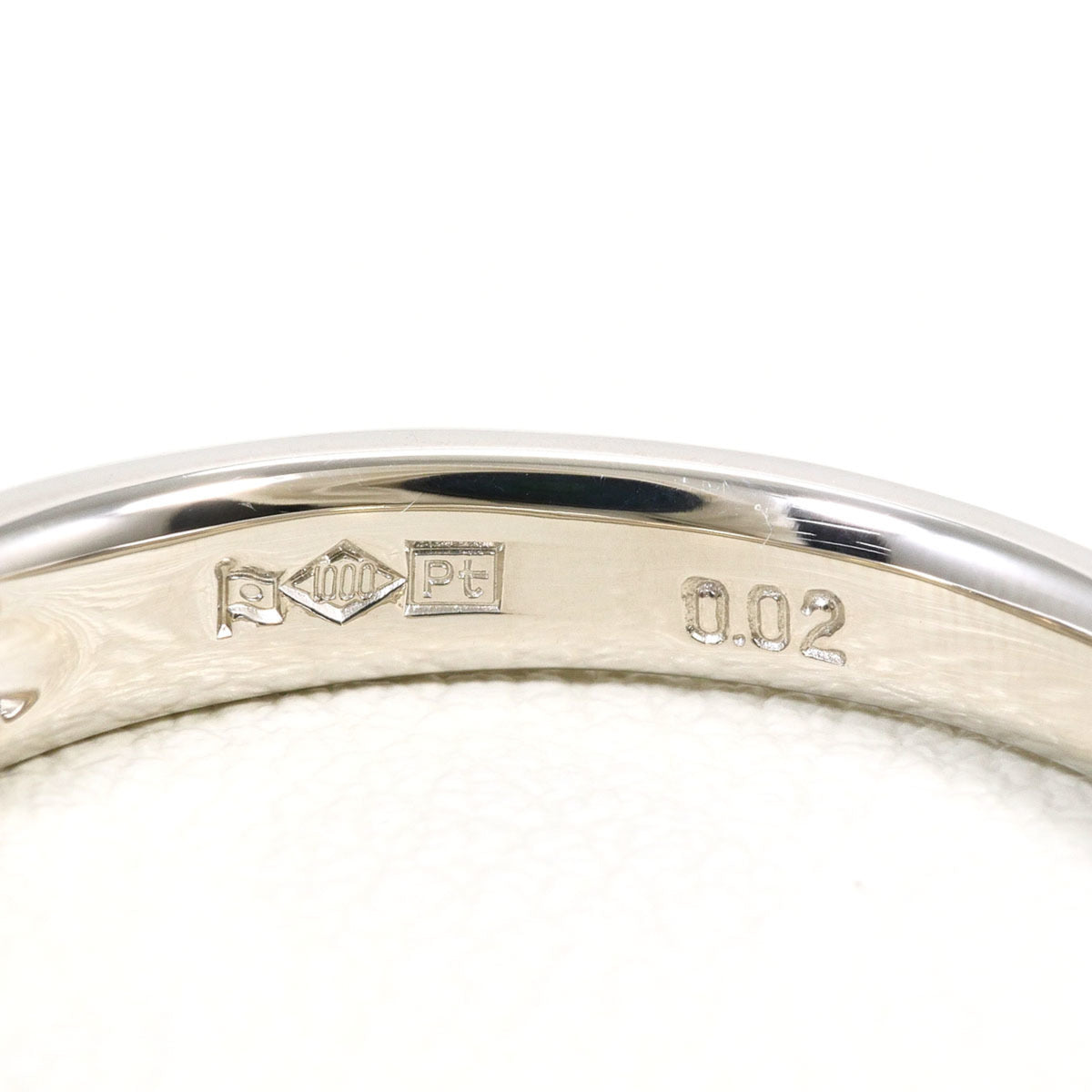 Celine Platinum 1000 Band Ring (Pre-Owned)