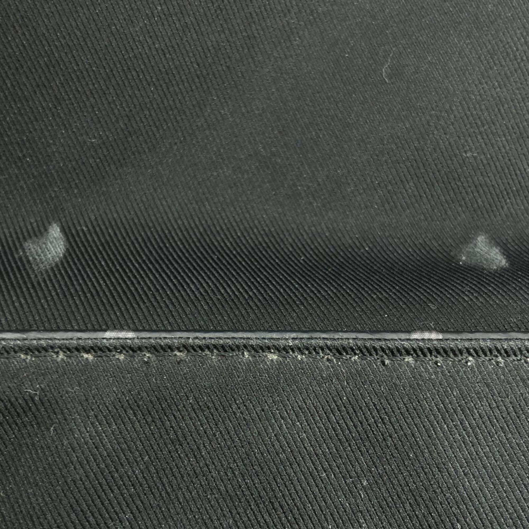 Louis Vuitton Black Coated Canvas Shoulder Bag (Pre-Owned)