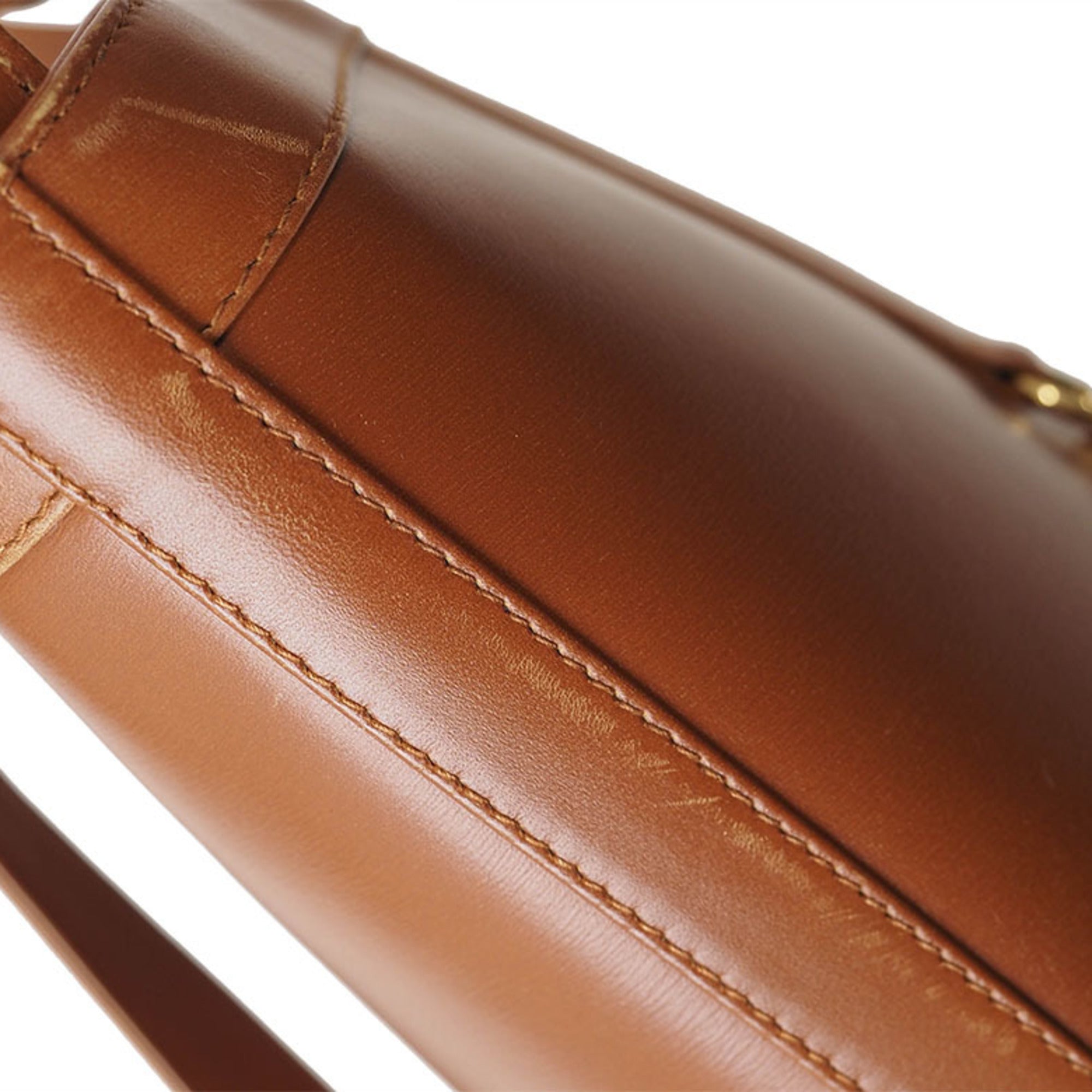 Gucci Brown Leather Tote Bag (Pre-Owned)