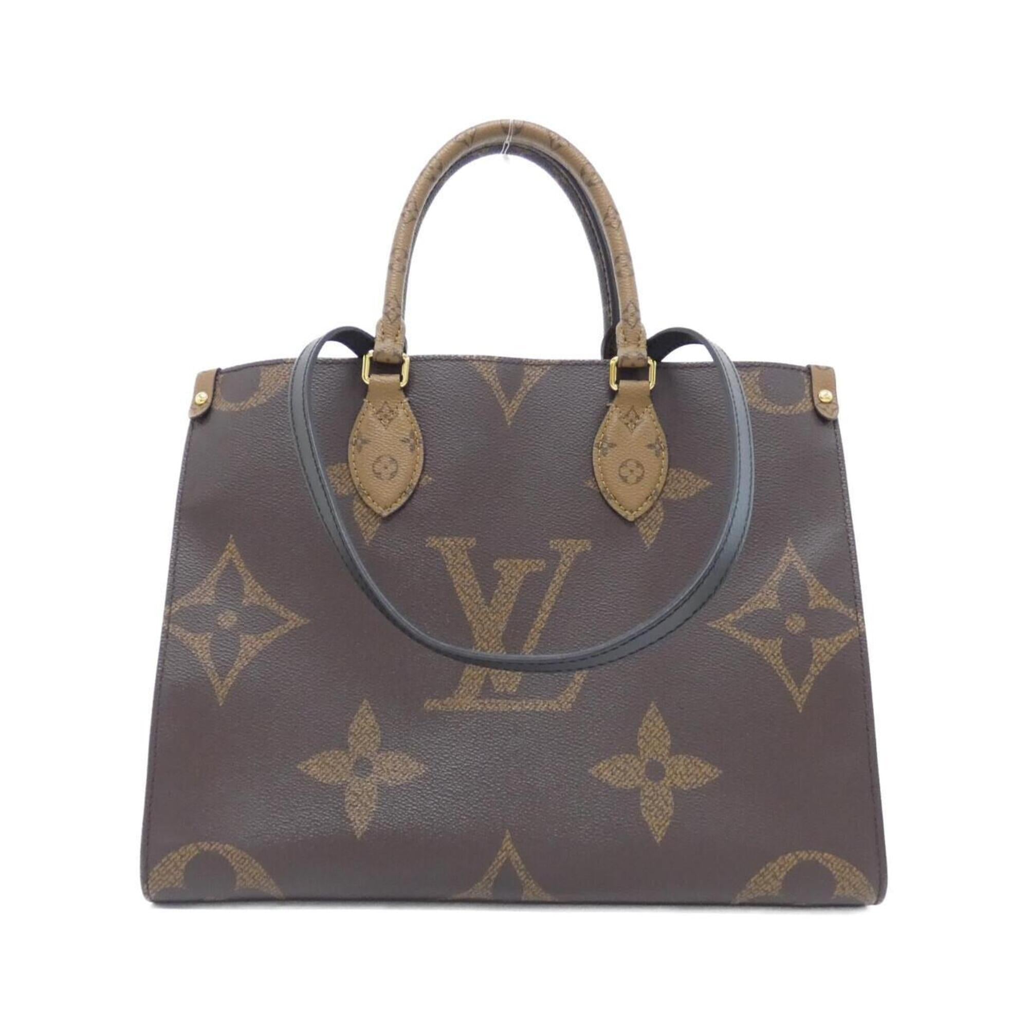 Louis Vuitton Marron Coated Canvas Handbag (Pre-Owned)