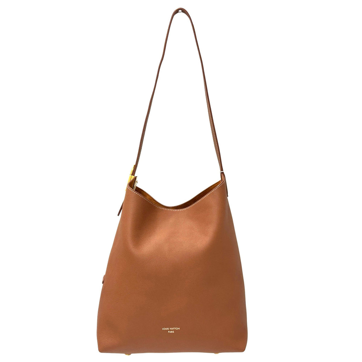 Louis Vuitton Brown Cognac Leather Handbag Shoulder Bag (Pre-Owned)