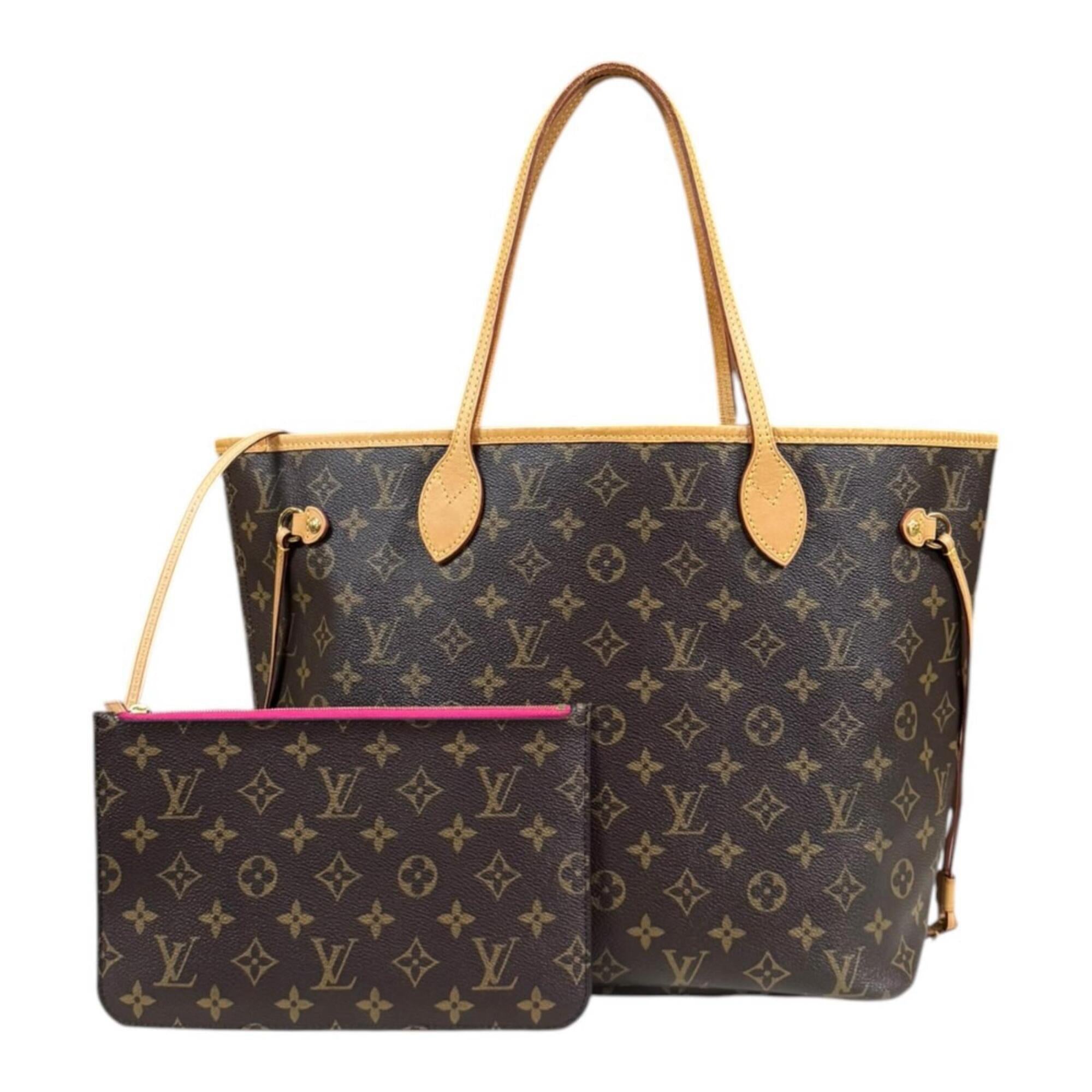 Louis Vuitton Monogram Brown Monogram Pivoine Monogram Pouch Tote Bag (Pre-Owned)