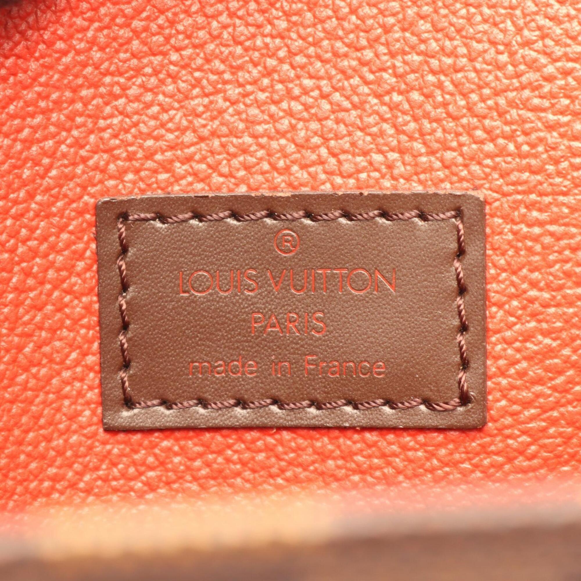Louis Vuitton Brown Coated Canvas Pvc Leather Handbag Tote Bag (Pre-Owned)
