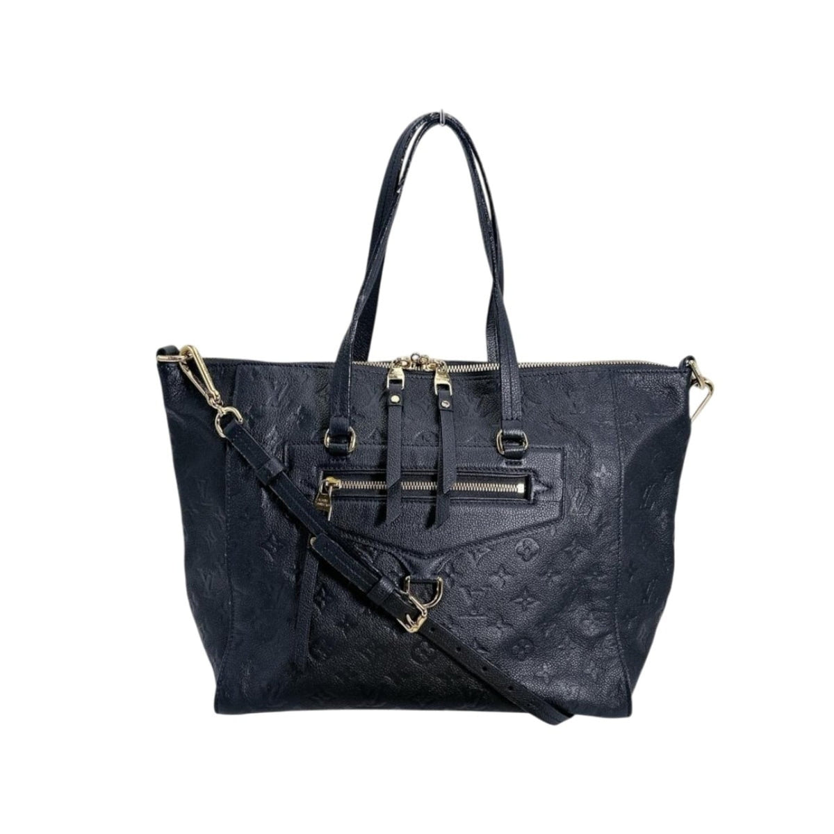 Louis Vuitton Black Infini Monogram Empreinte Tote Bag (Pre-Owned)