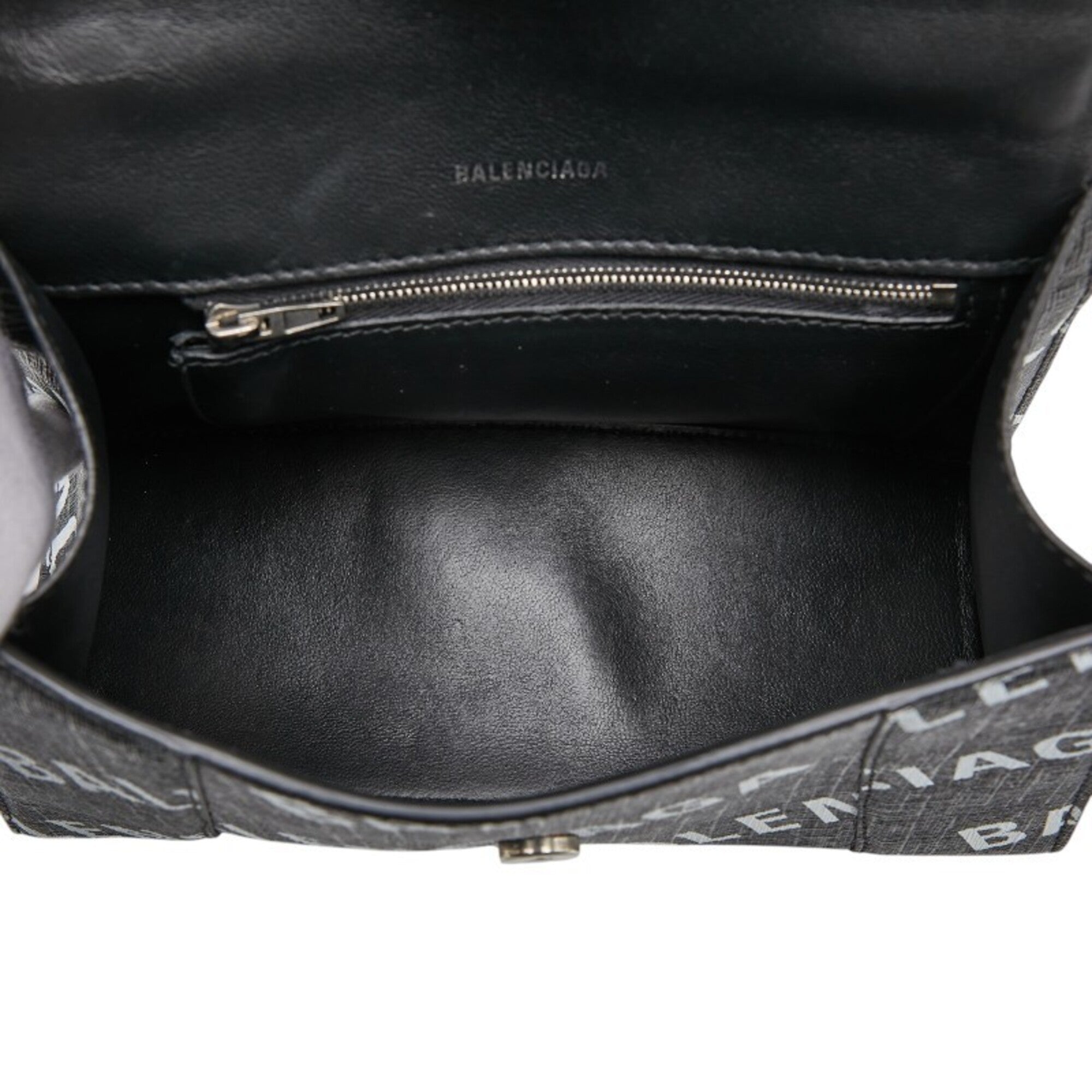 Balenciaga Black Pvc Leather Handbag Shoulder Bag (Pre-Owned)