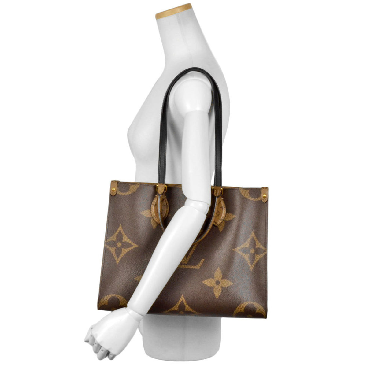 Louis Vuitton Brown Monogram Tote Bag (Pre-Owned)