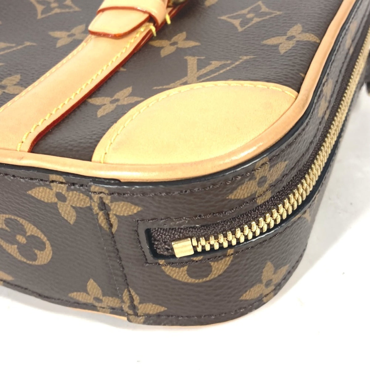 Louis Vuitton Brown Monogram Handbag Pochette Shoulder Bag (Pre-Owned)