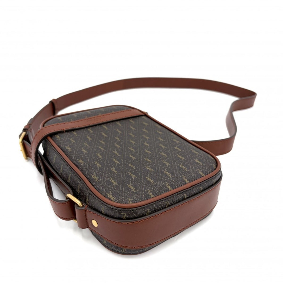 Saint Laurent Brown Leather Shoulder Bag (Pre-Owned)