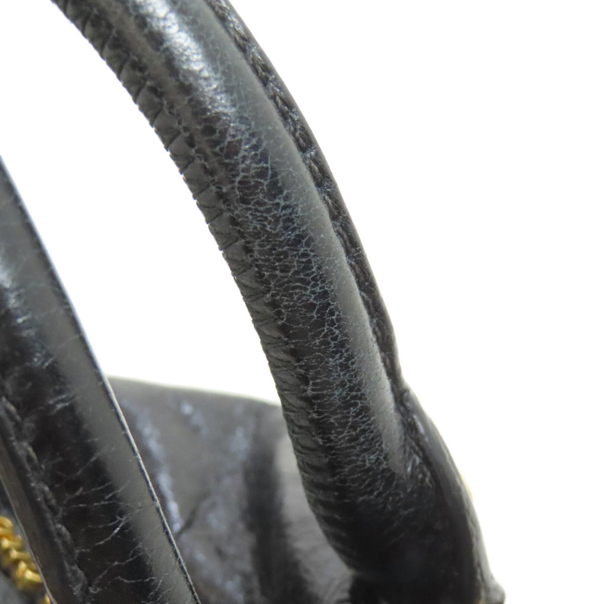 Miu Miu Black Leather Handbag (Pre-Owned)