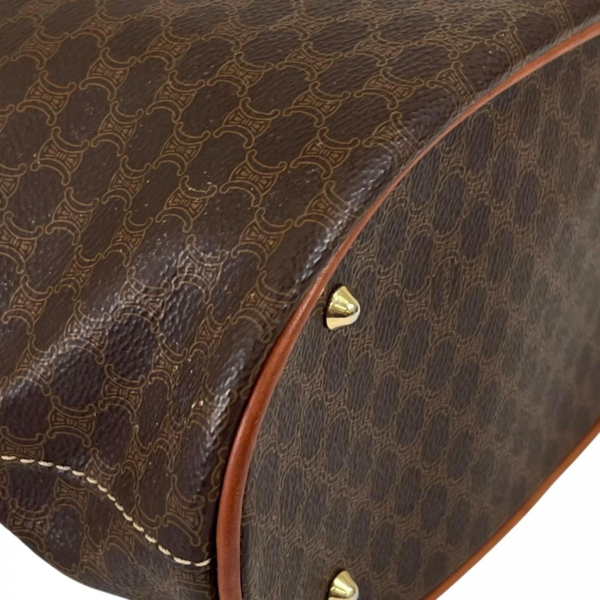Celine Brown Leather Tote Bag (Pre-Owned)