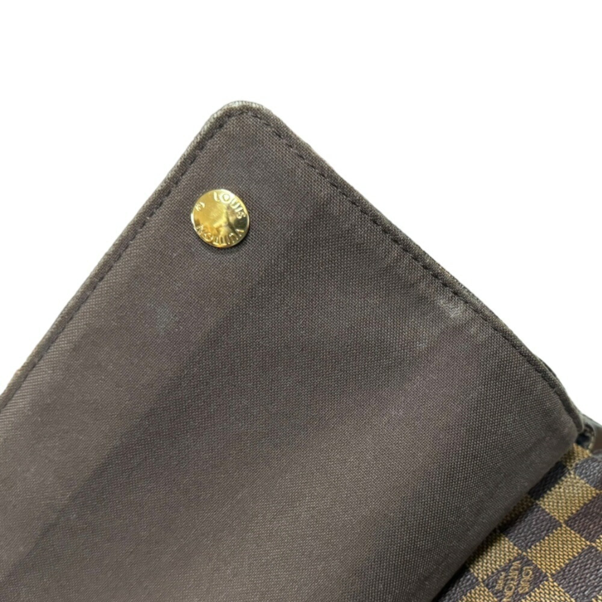 Louis Vuitton Brown Damier Canvas Shoulder Bag (Pre-Owned)