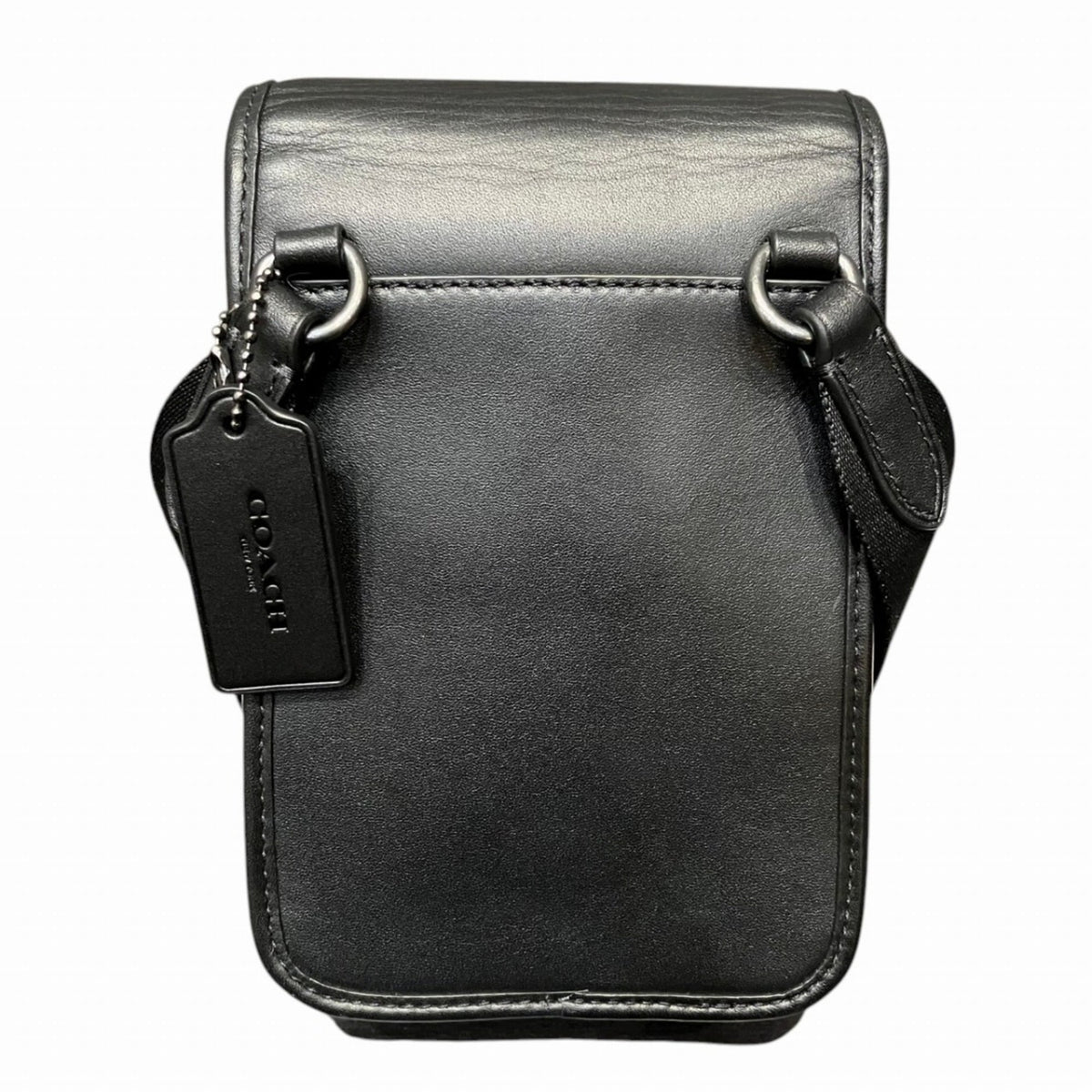Coach Black Pvc Leather Shoulder Bag (Pre-Owned)