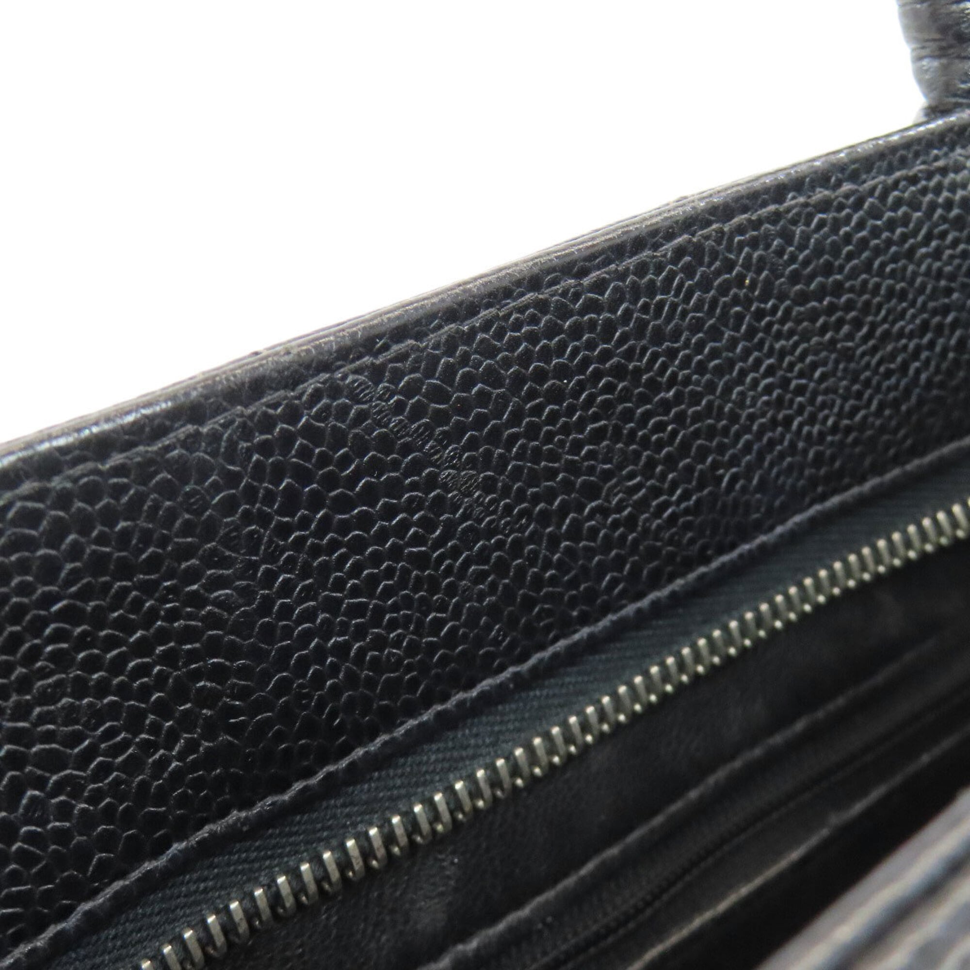 Chanel Black Leather Tote Bag (Pre-Owned)
