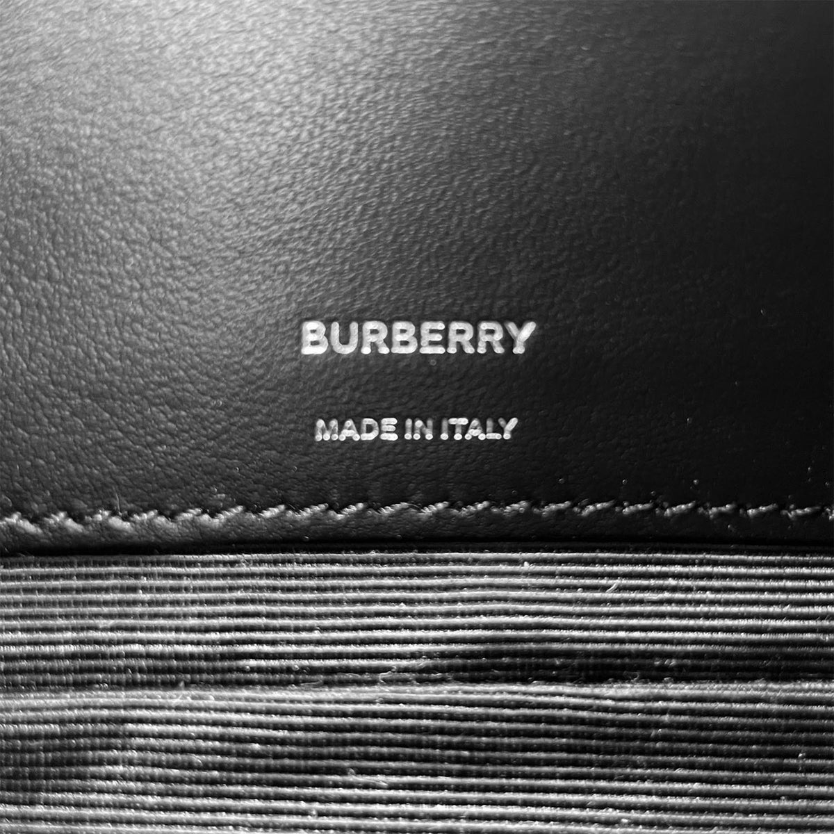 Burberry Black Coated Canvas Shoulder Bag (Pre-Owned)