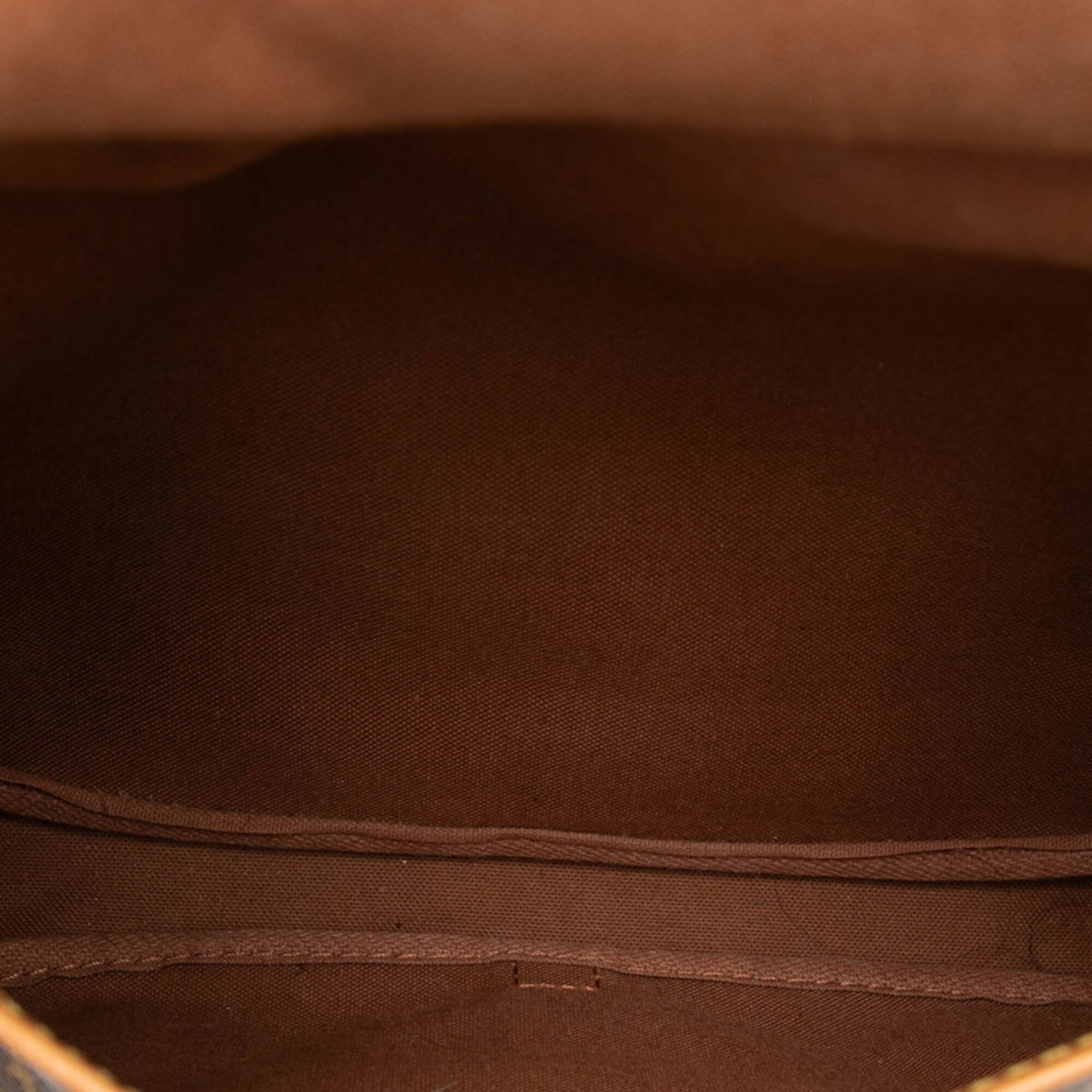 Louis Vuitton Brown Pvc Leather Shoulder Bag (Pre-Owned)