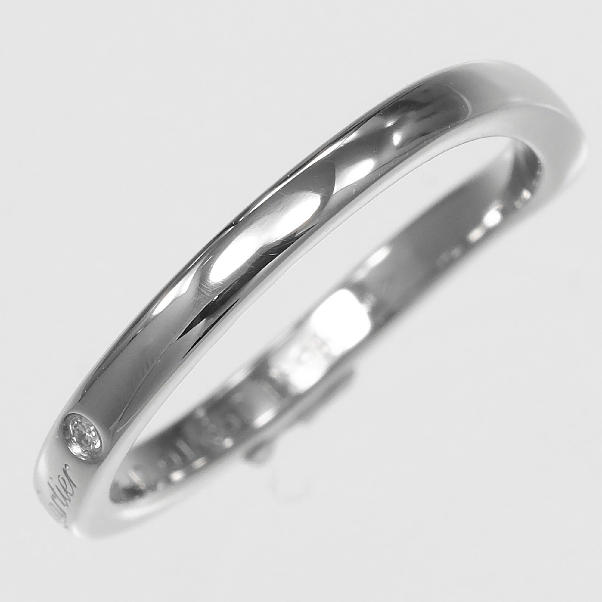 Cartier Platinum 950 Band Ring (Pre-Owned)