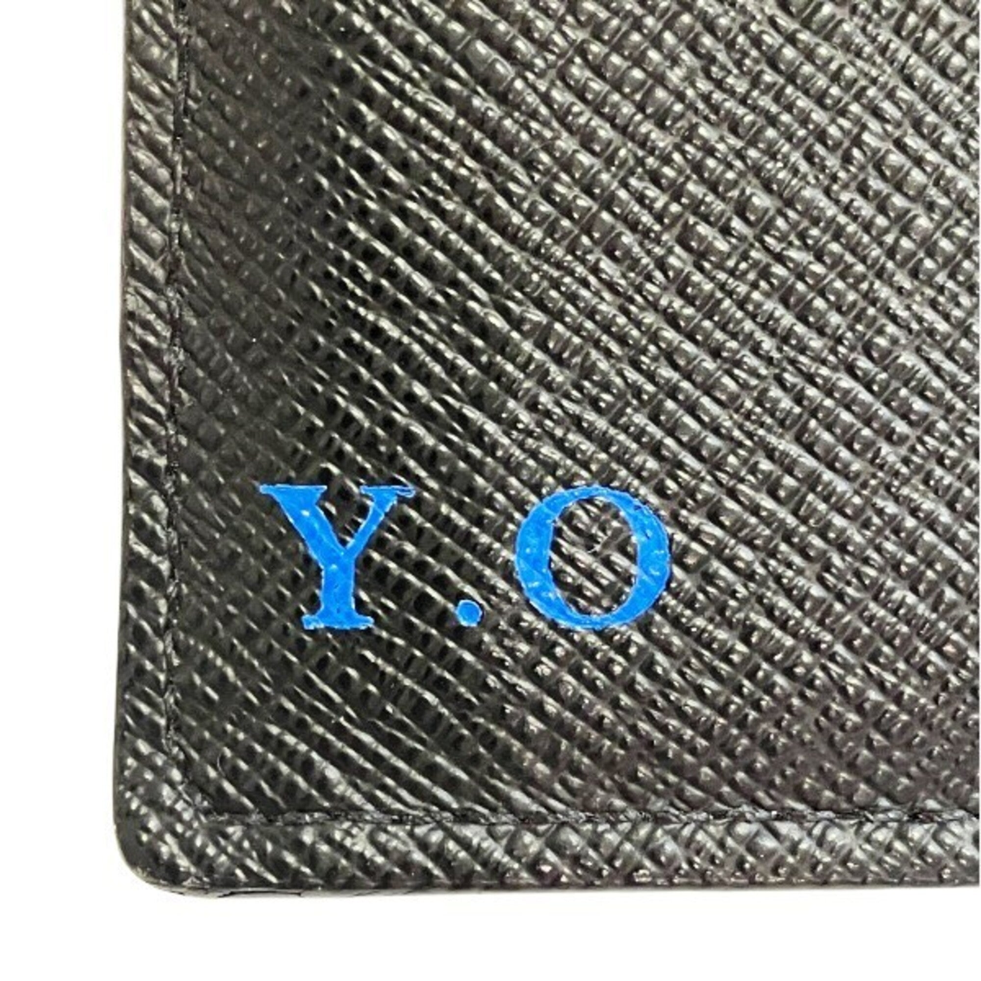 Louis Vuitton Gray Canvas Leather Wallet (Bi-Fold) (Pre-Owned)
